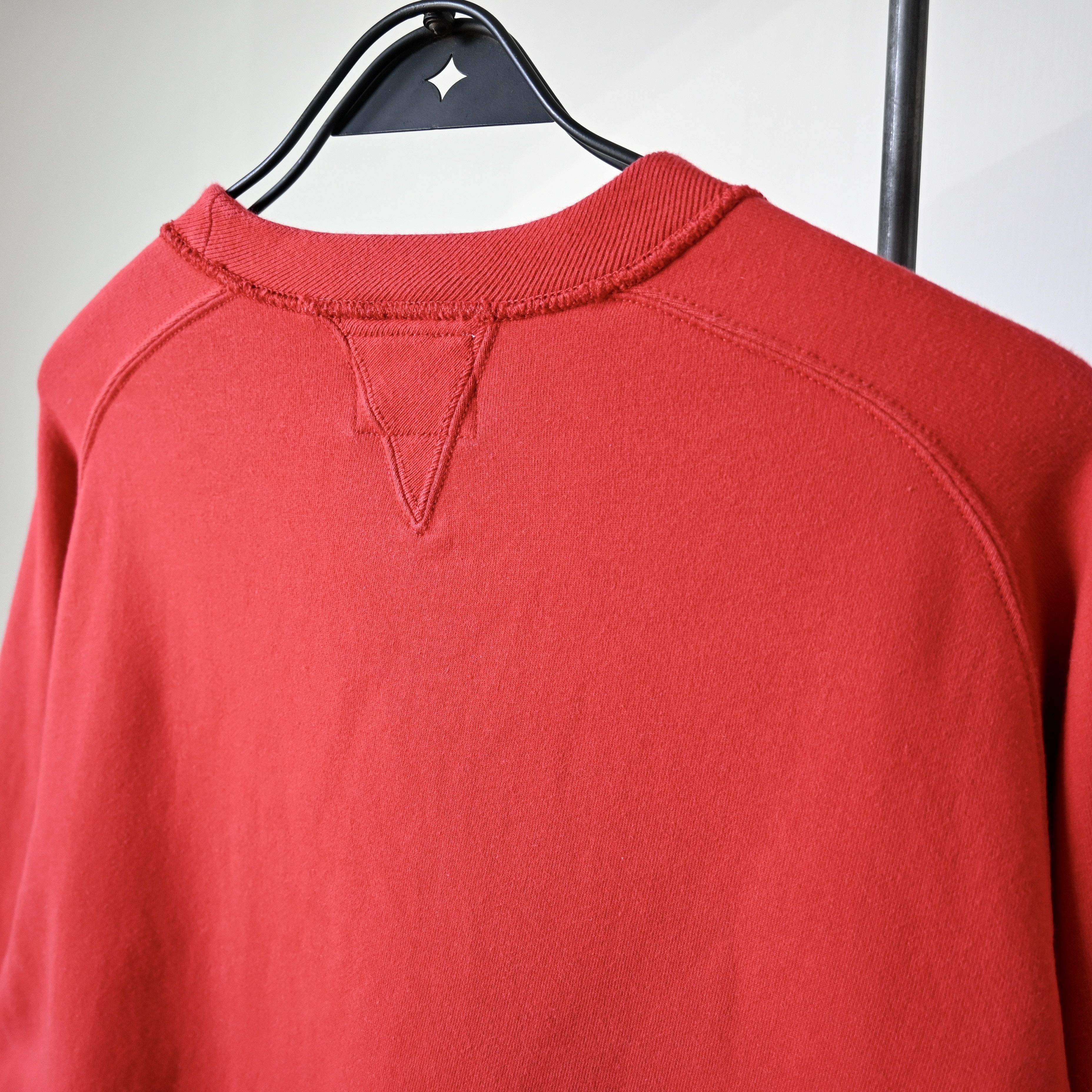Evisu EVISU all cotton double-face crewneck sweatshirt red Size US L / EU 52-54 / 3 - 3 Thumbnail
