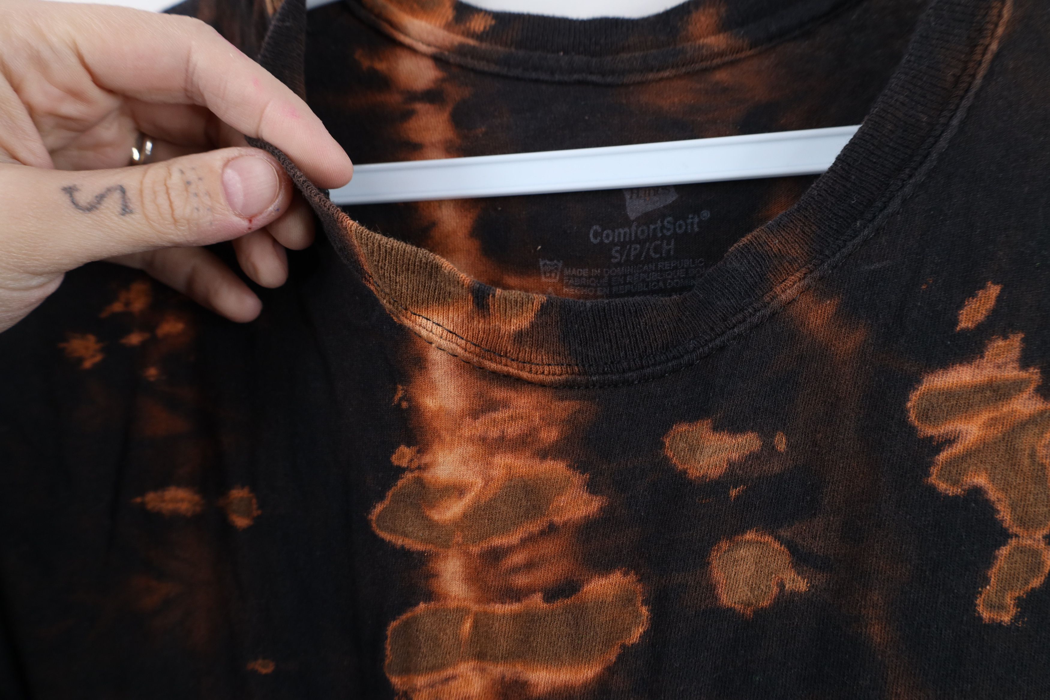 Vintage Vintage Y2K Streetwear Acid Wash Short Sleeve T-Shirt Size US S / EU 44-46 / 1 - 4 Thumbnail