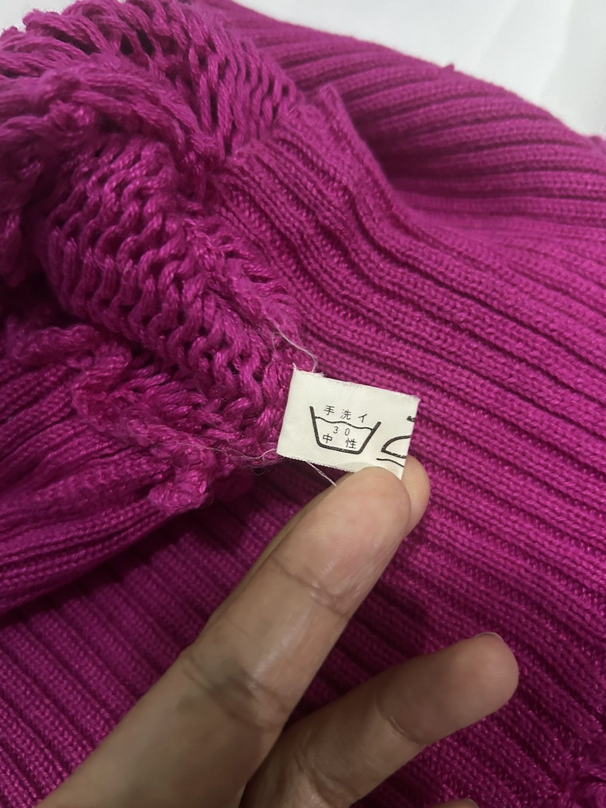 Designer × Japanese Brand × Kansai Yamamoto KANSAI YAMAMOTO KNITWEAR BLOUSE Size ONE SIZE - 6 Thumbnail