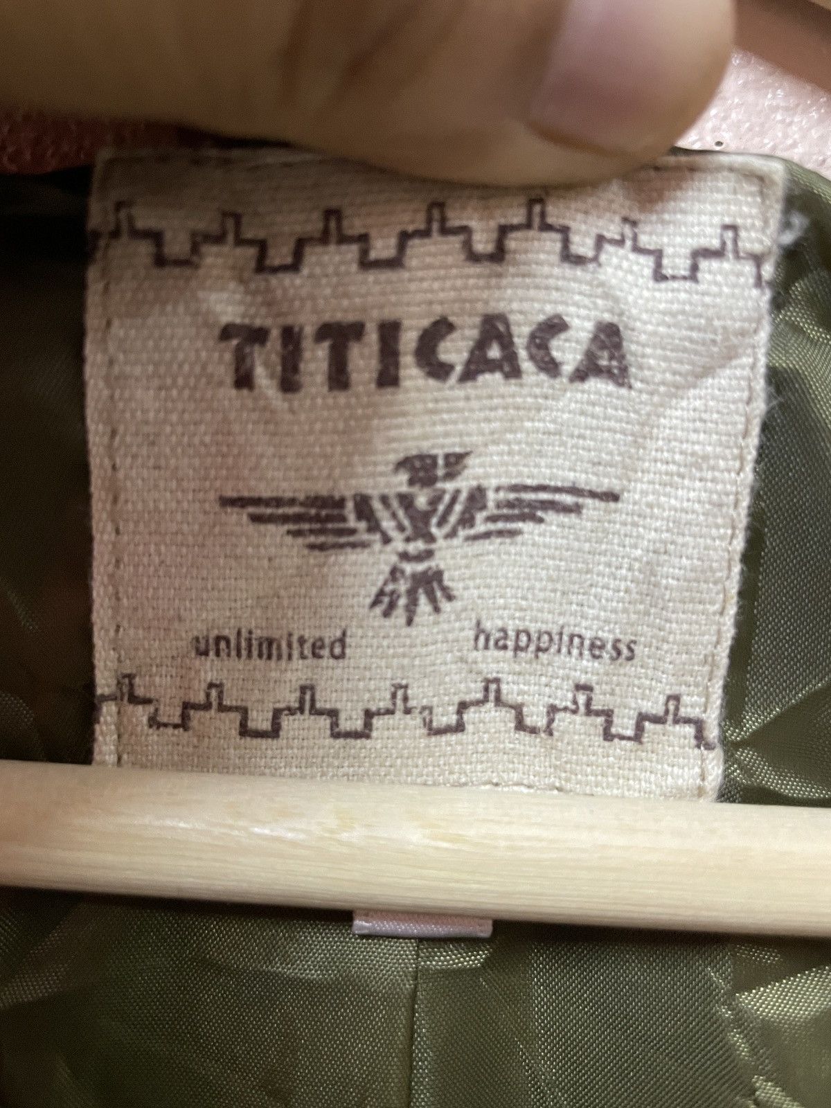 Native × Vintage Archival Clothing Titicaca Mil Long Coat Amarican Native Art Size US L / EU 52-54 / 3 - 7 Thumbnail