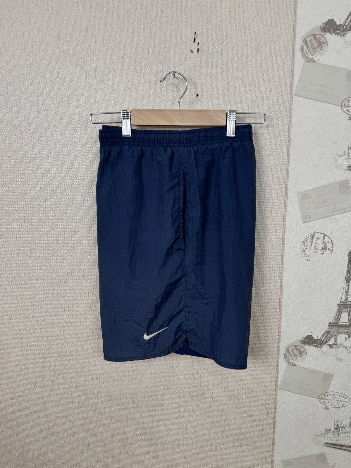 Nike Vintage Nike Shorts Swiming Trucks XL Nylon Blue Streetwear Size US 34 / EU 50 - 17 Thumbnail
