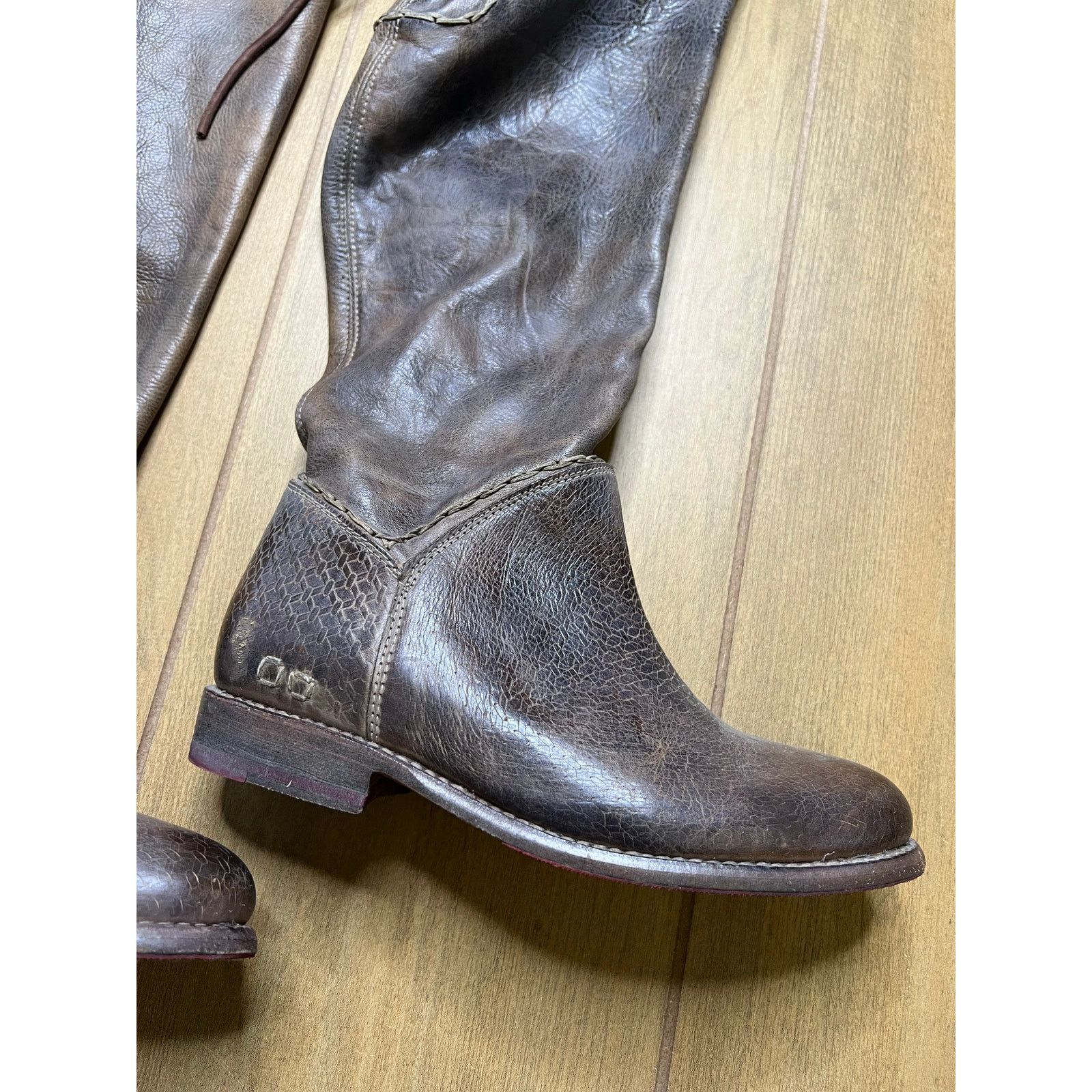Bed Stu BED STU Brown Lux Women Sz 8 Manchester Distress Leather Size US 8 / IT 38 - 11 Thumbnail