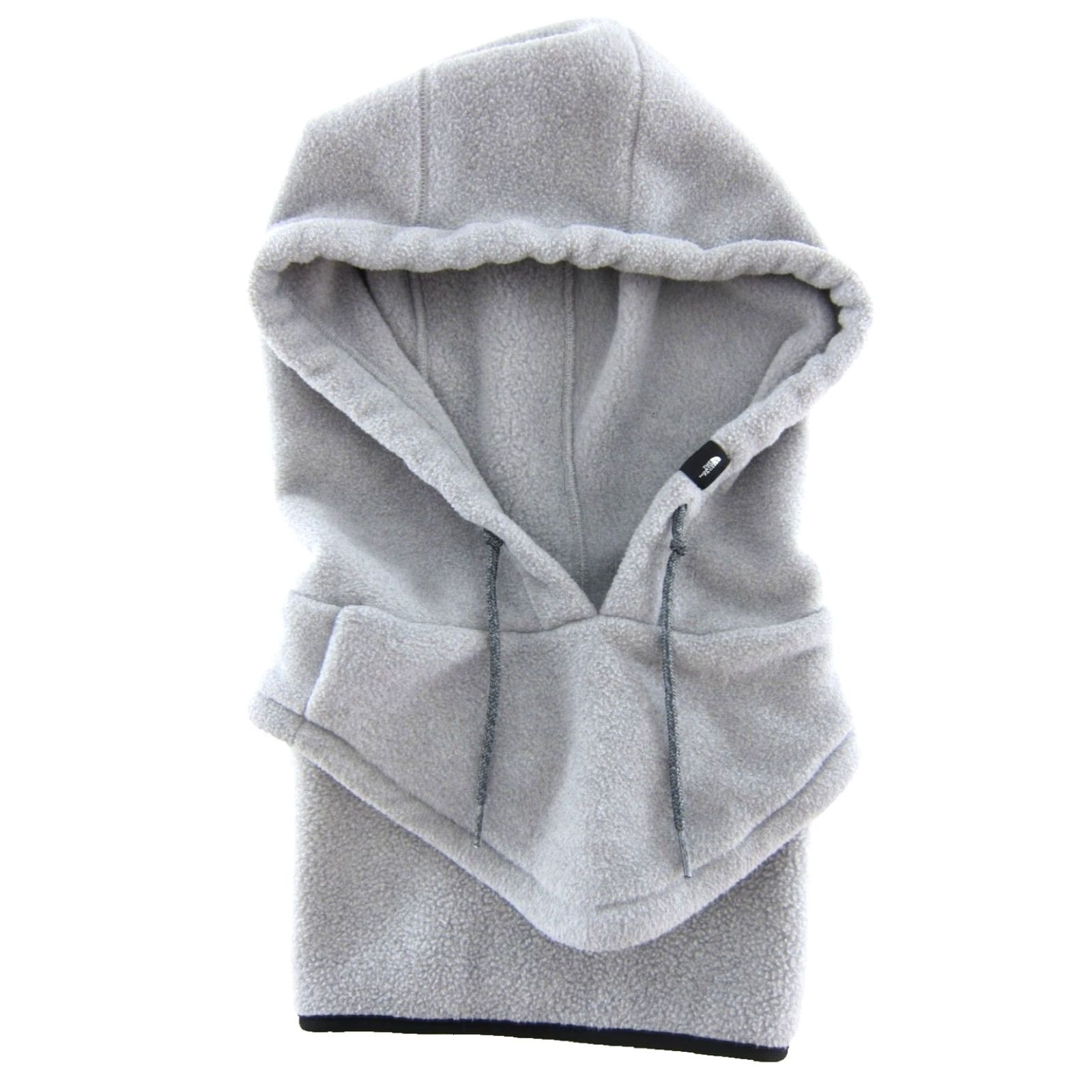 The North Face VINTAGE The North Face Hoodie Unisex Adults S-M Gray Fleece Pullover Hood Ne ck Warmer Hat Size S-M 100% Polyester Winter Activewear Casual Size S / US 4 / IT 40 - 3 Thumbnail