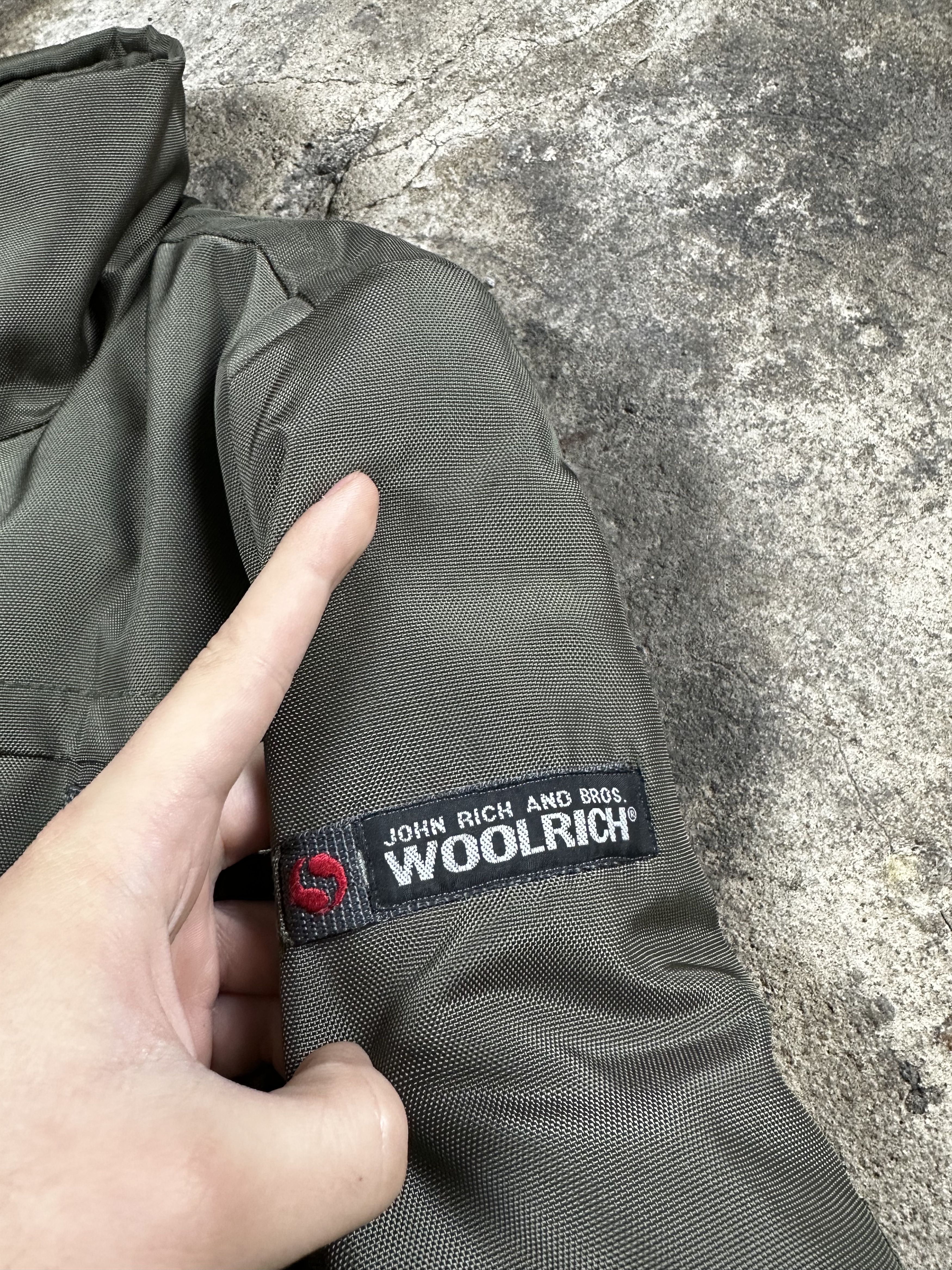 Woolrich Woolen Mills John Rich and Bros Woolrich Nylon Military Jacket Khaki Size US S / EU 44-46 / 1 - 6 Thumbnail