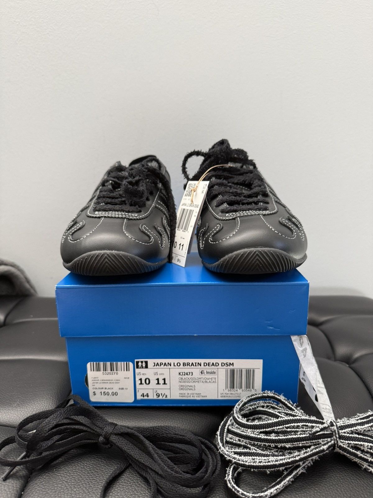 Adidas × Brain Dead Brain Dead x Dover Street Market Adidas Japan Lo Black Size US 10 / EU 43 - 2 Thumbnail