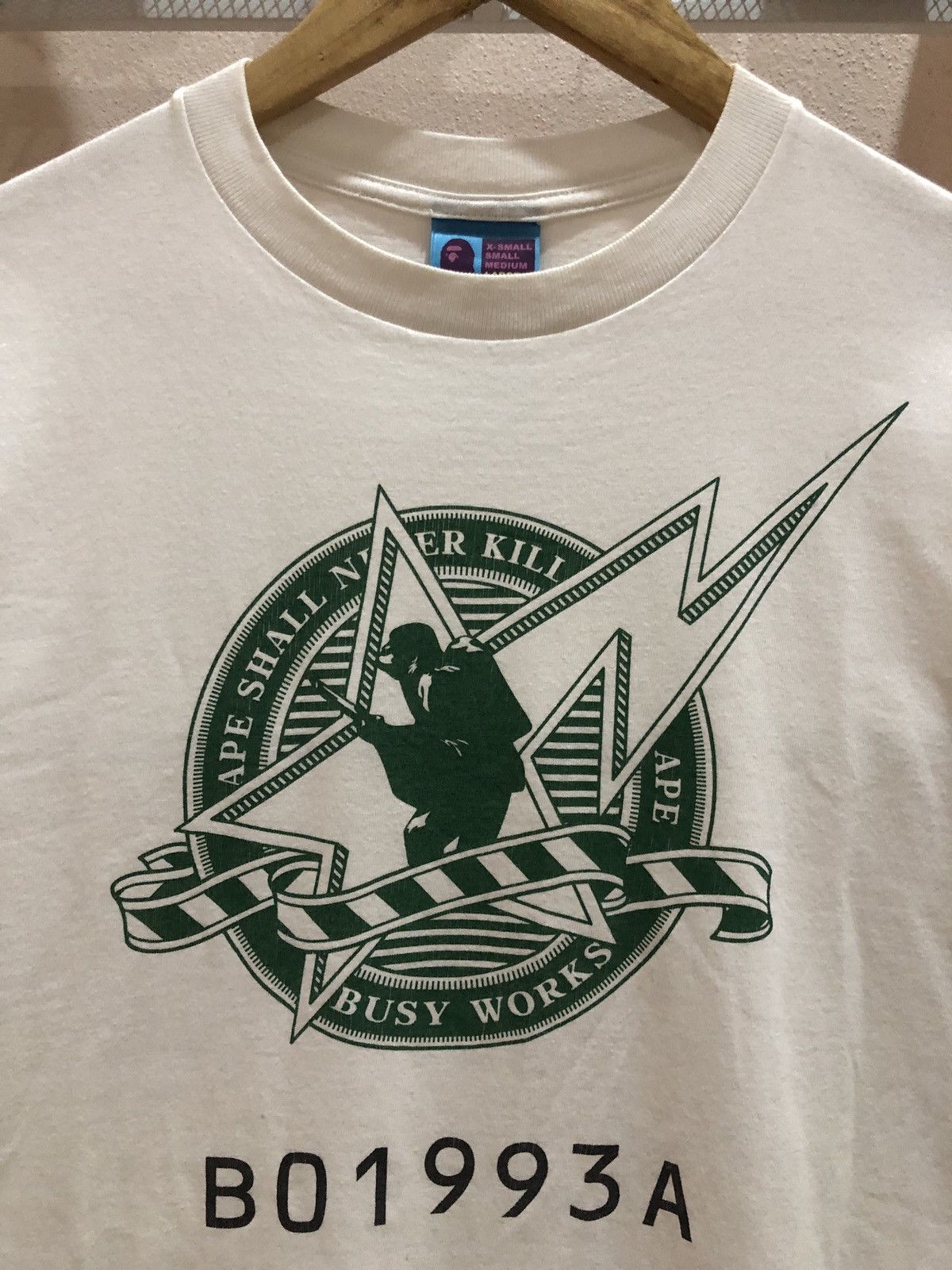Bape OG 2007 A Bathing Ape Foot Soldier Busy Work Size US L / EU 52-54 / 3 - 3 Thumbnail
