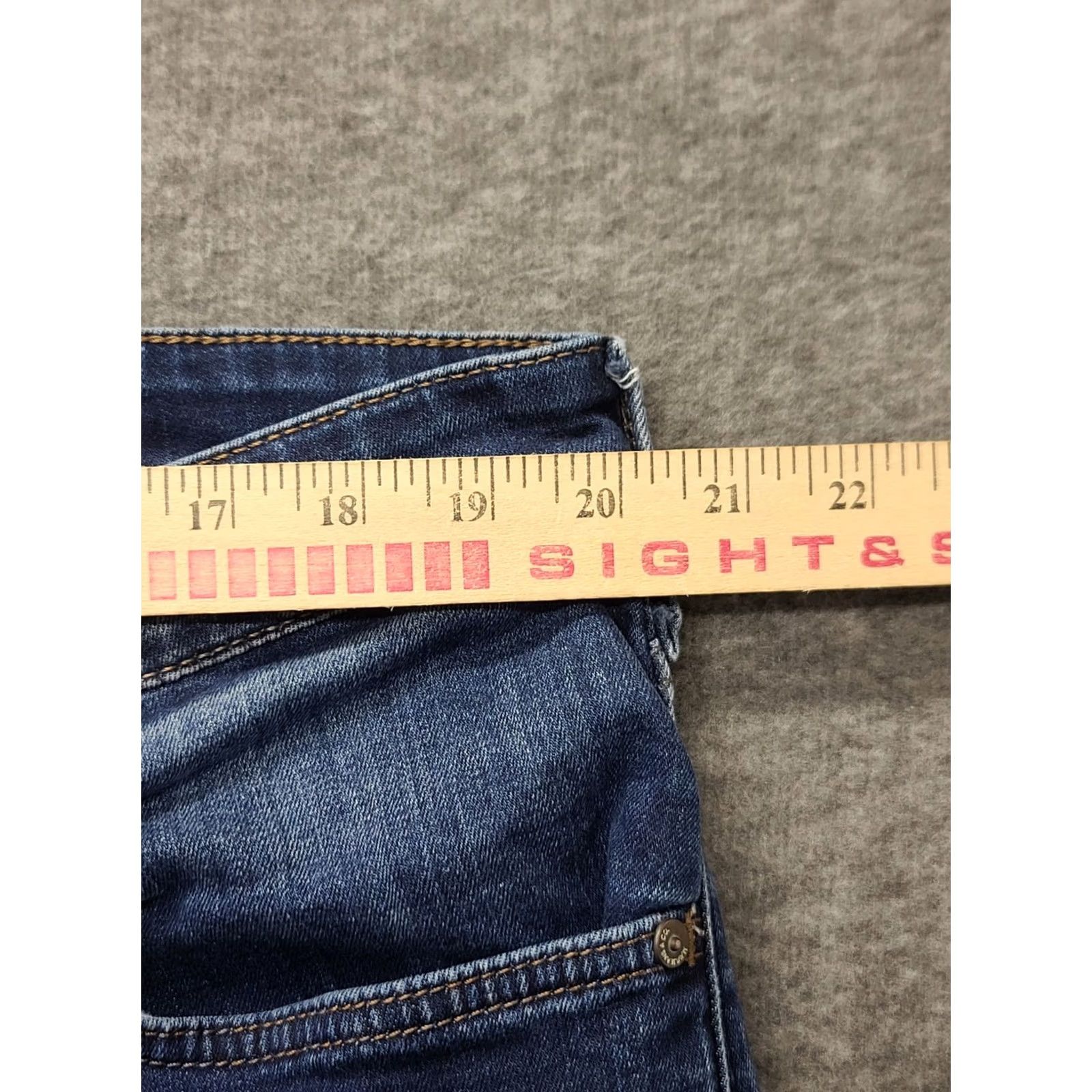 Vintage Mavi Jeans Mens 40x32 Zach Regular Fit Straight Leg Stretch Comfort Denim Blue 5-Pocket City College Preppy Mens Regular Jeans Size US 40 / EU 56 - 4 Thumbnail