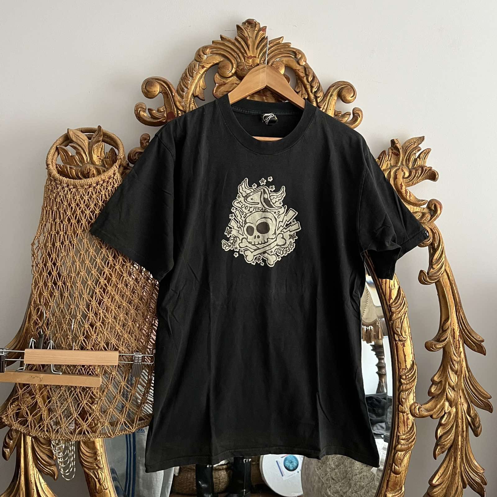 JNCO × Vintage Vintage 2000’s Adio Skate Skull Tee Sz XL Size US XL / EU 56 / 4 - 1 Thumbnail