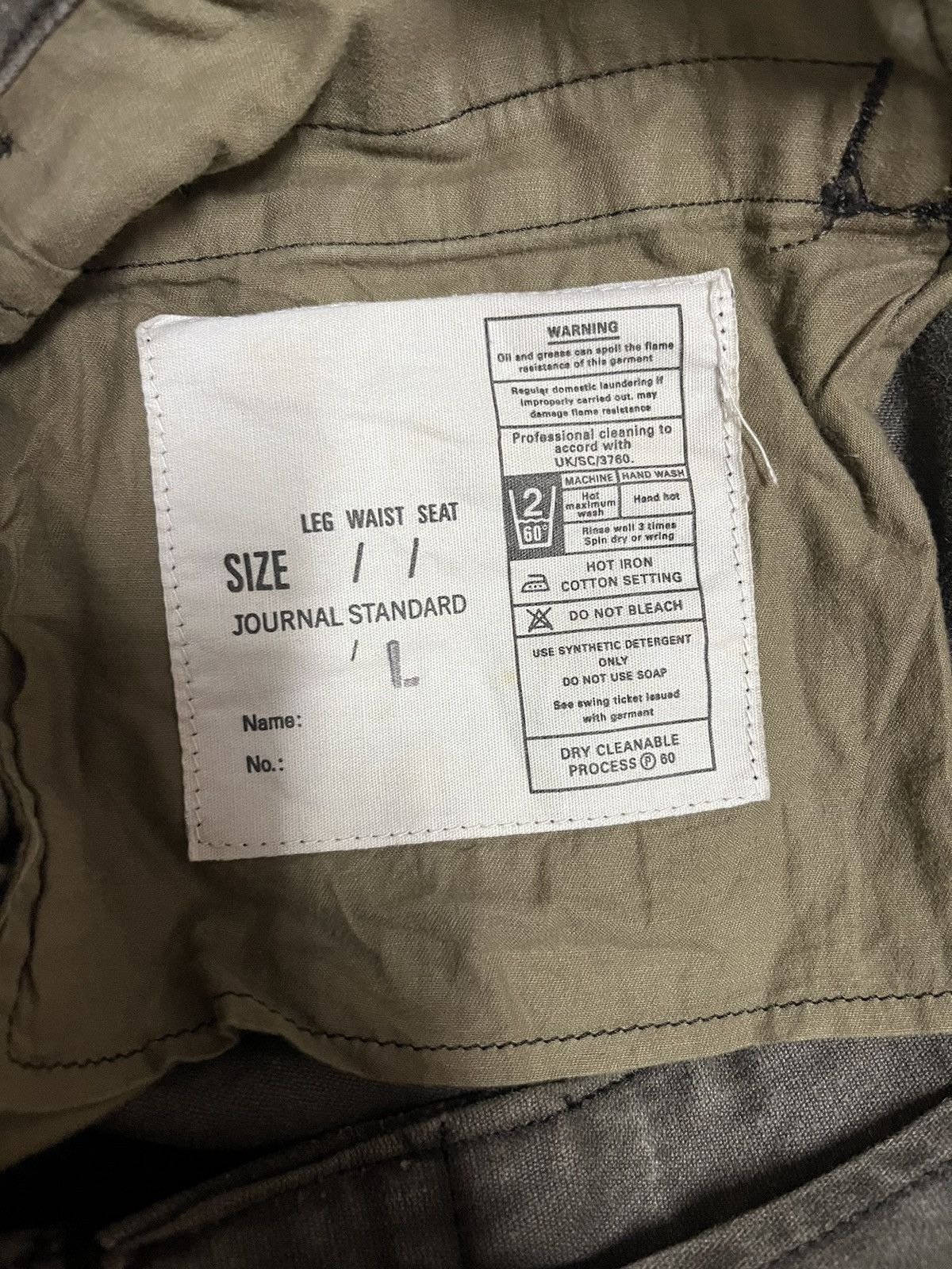 Designer × Japanese Brand × Journal Standard Journal standard usn dack pants Size US 36 / EU 52 - 16 Thumbnail
