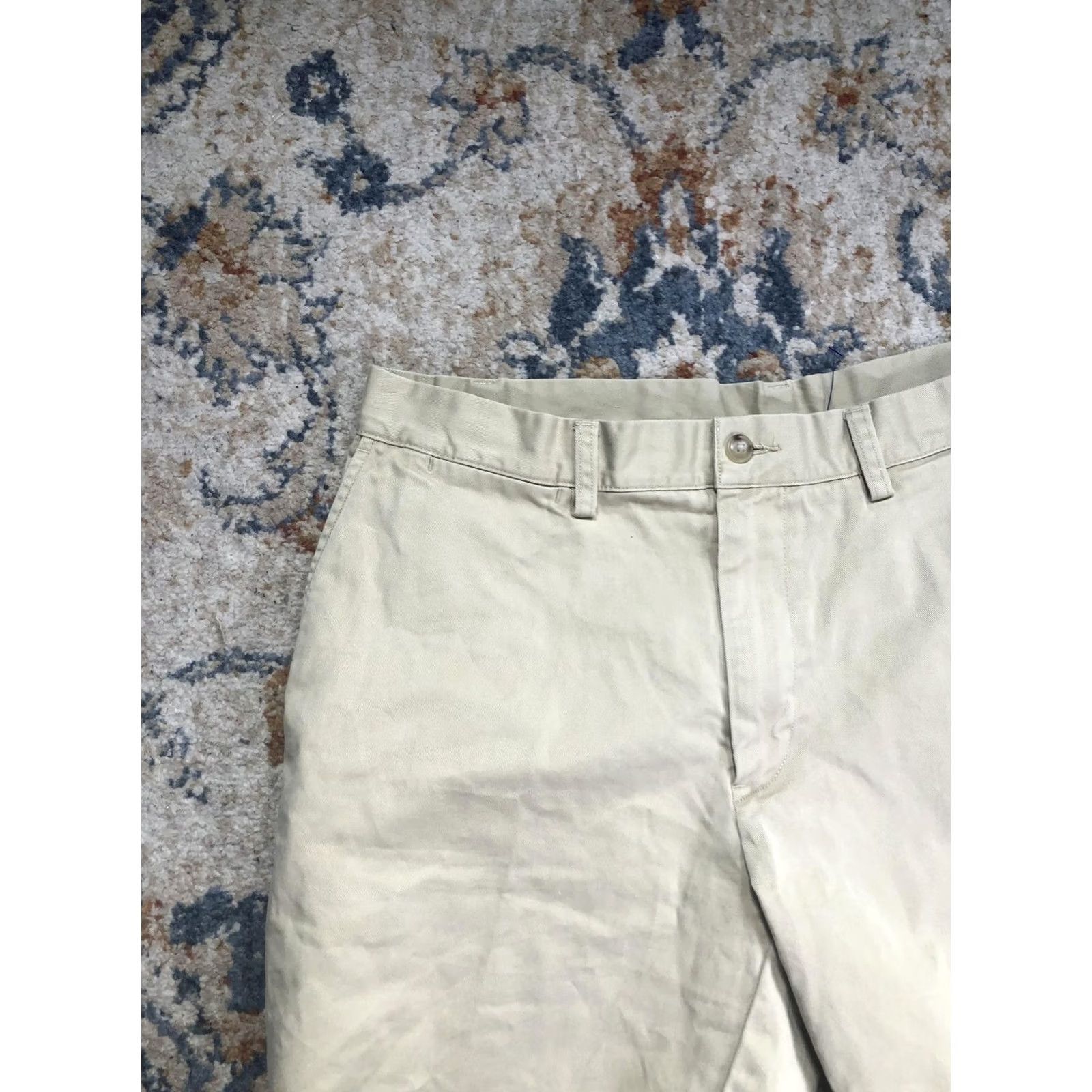 Polo Ralph Lauren Polo Ralph Lauren Shorts Mens 33 Beige Classic Fit Chino 9 Inseam Casual Summer Size US XS / EU 42 / 0 - 2 Thumbnail