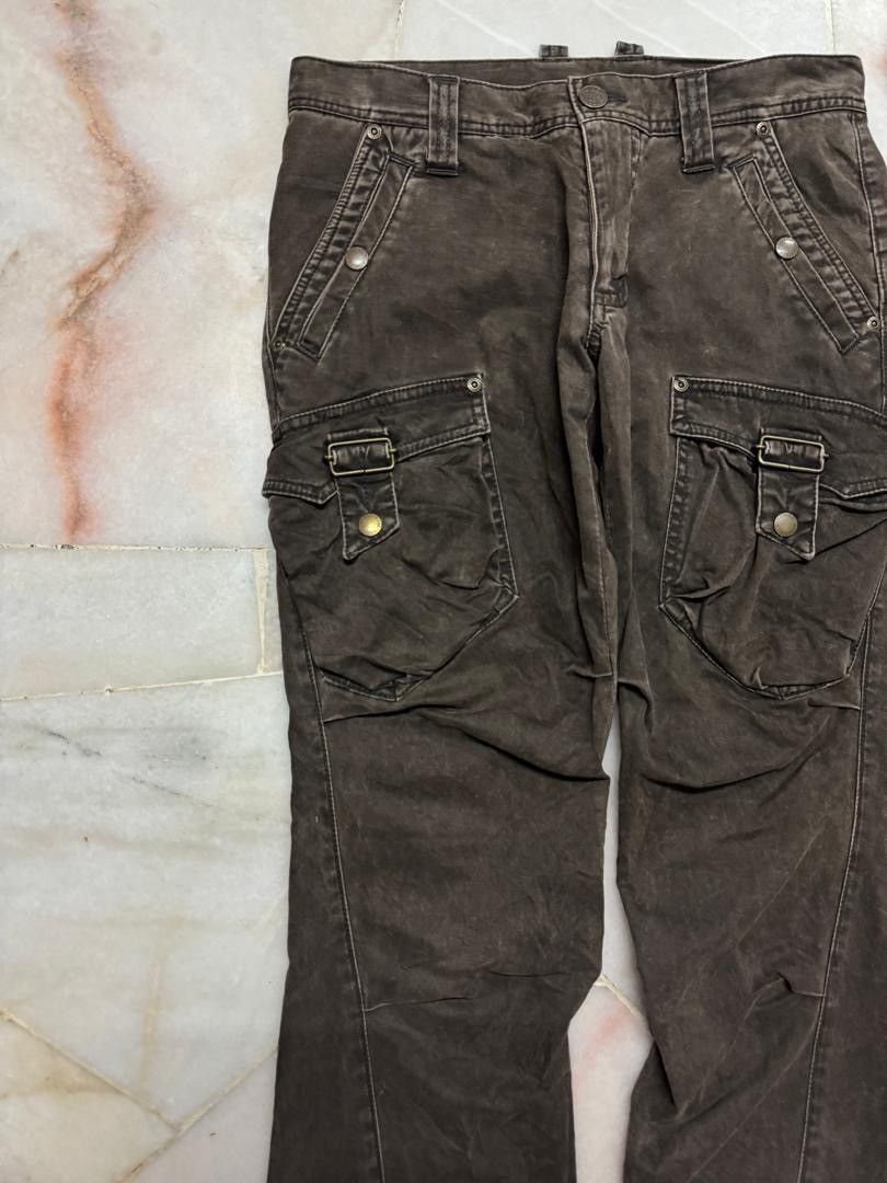 Japanese Brand 💥Rare💥90’s Bushpants Monsieur Nicole Bushpants Travis Scott Size US 28 / EU 44 - 4 Thumbnail