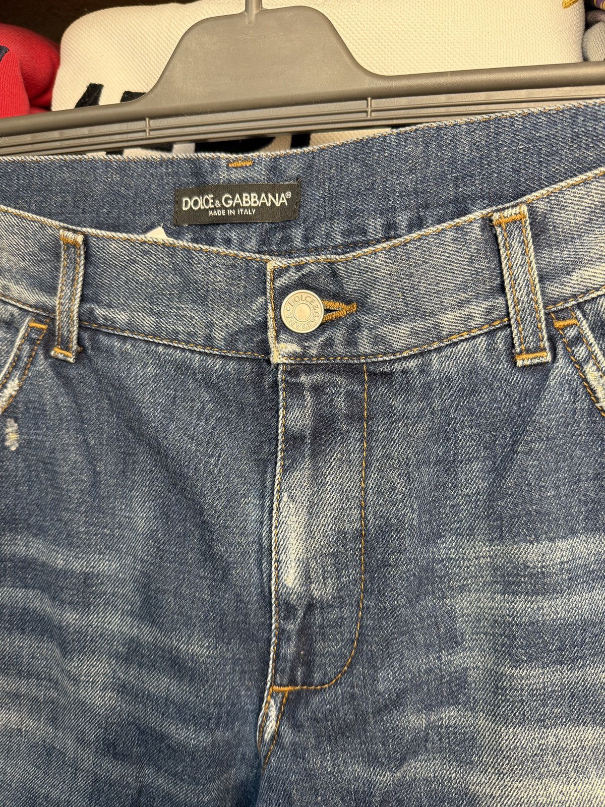 Dolce & Gabbana Dolce & Gabbana Vintage Metal Logo Denim Shorts Size US 36 / EU 52 - 5 Thumbnail