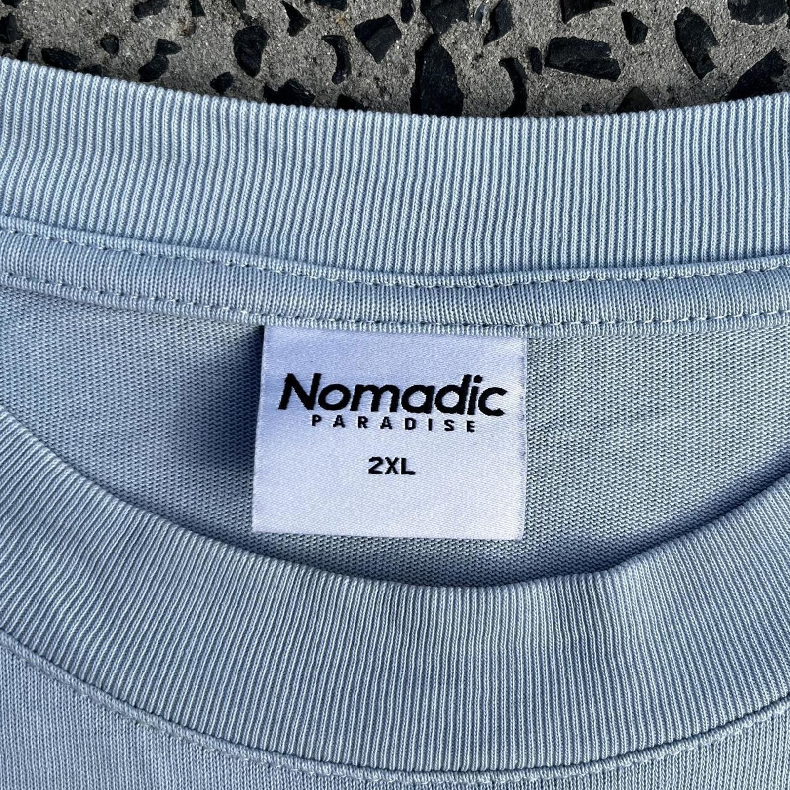 Designer Nomadic Paradise Men's Blue Shirt Size US XXL / EU 58 / 5 - 4 Thumbnail