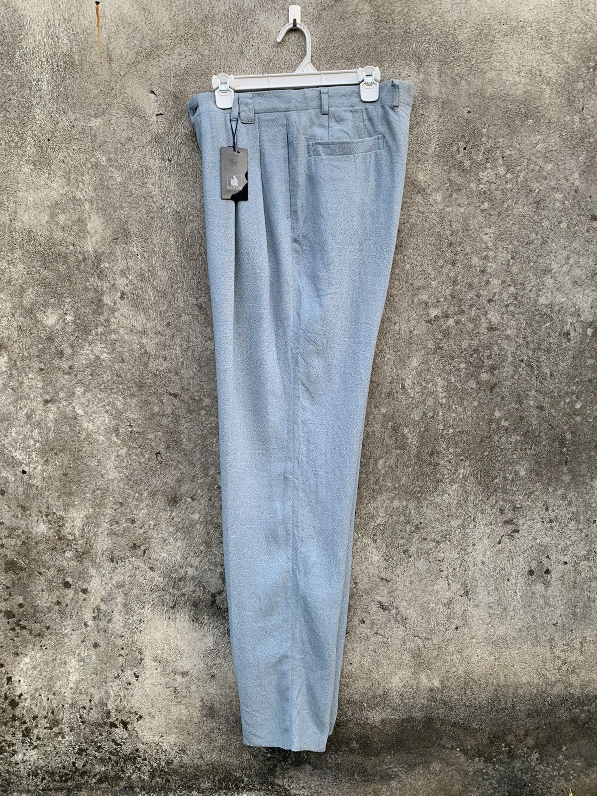 Lanvin NEW Lanvin emboss textured trouser pants Size US 32 / EU 48 - 11 Thumbnail