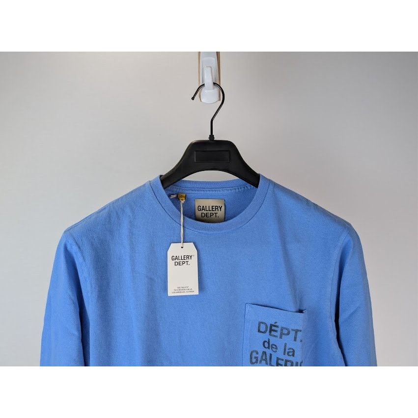 Gallery Dept. o1rshd1 Dept De La Galerie Long-Sleeve T-Shirt in Blue Size US S / EU 44-46 / 1 - 4 Thumbnail