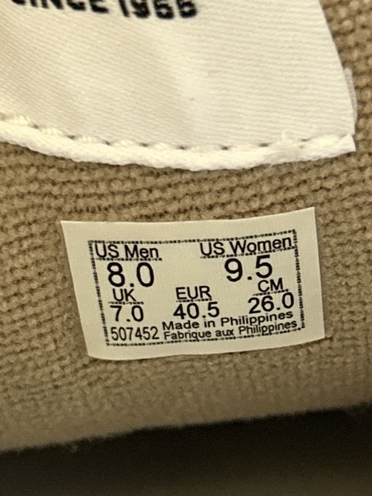 Vans Vans Knu Skool Skate Shoes VN000CRPKHK Khaki Size US 8 / EU 41 - 6 Thumbnail