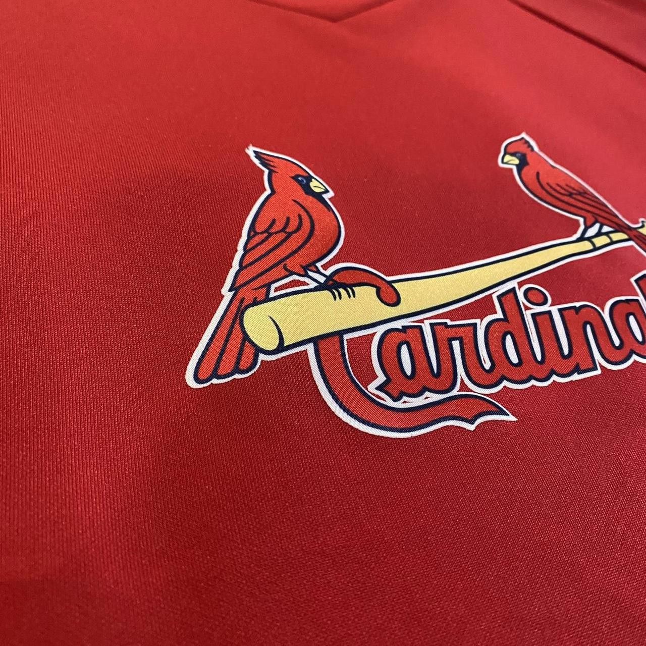 Designer Red Cardinals Jersey Sweatshirt Size US L / EU 52-54 / 3 - 3 Thumbnail