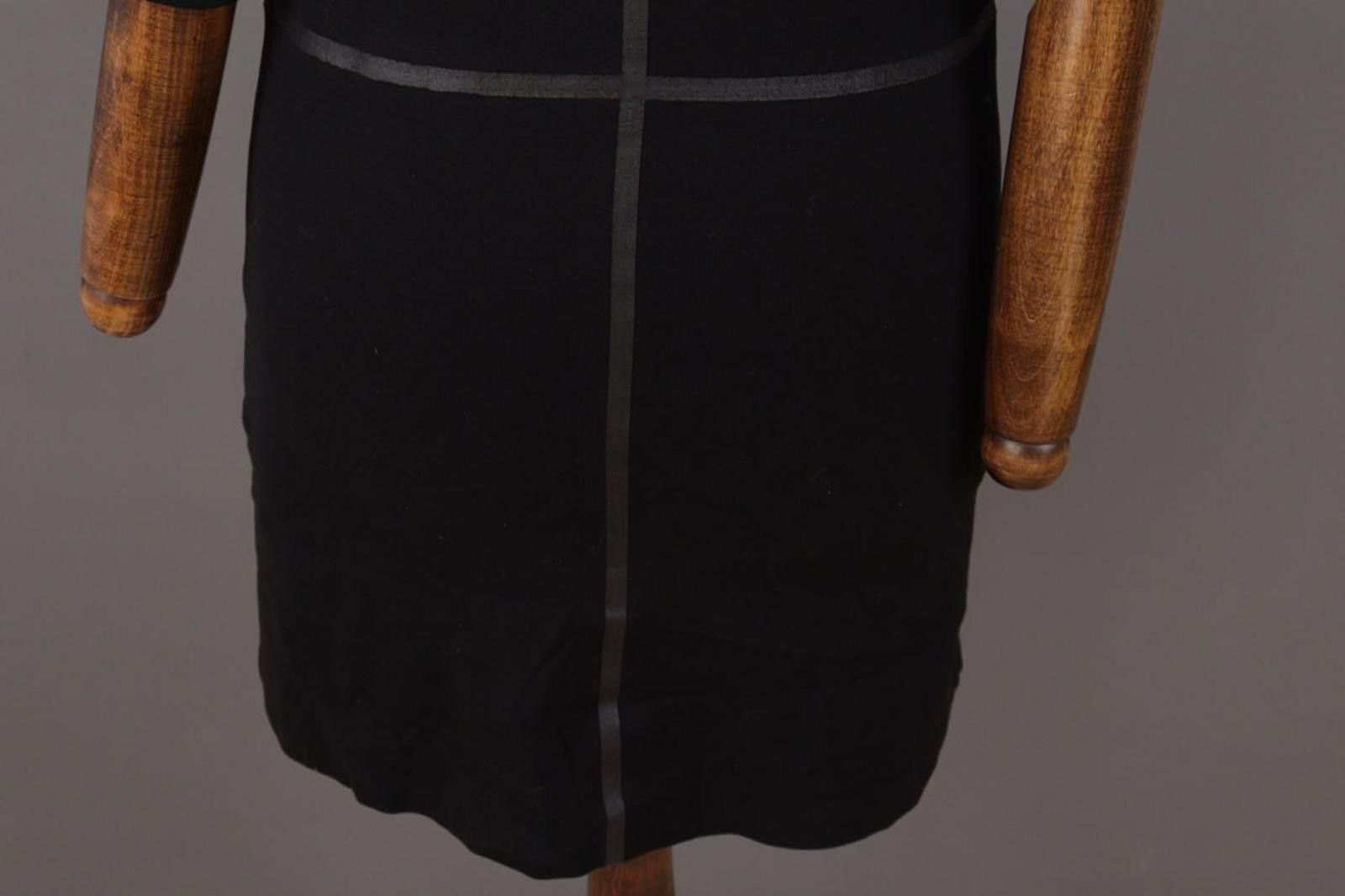 Designer Cop Copine Nikko Robe Black 3/4 Sleeve A-Line Dress Size 36 Size M / US 6-8 / IT 42-44 - 12 Thumbnail