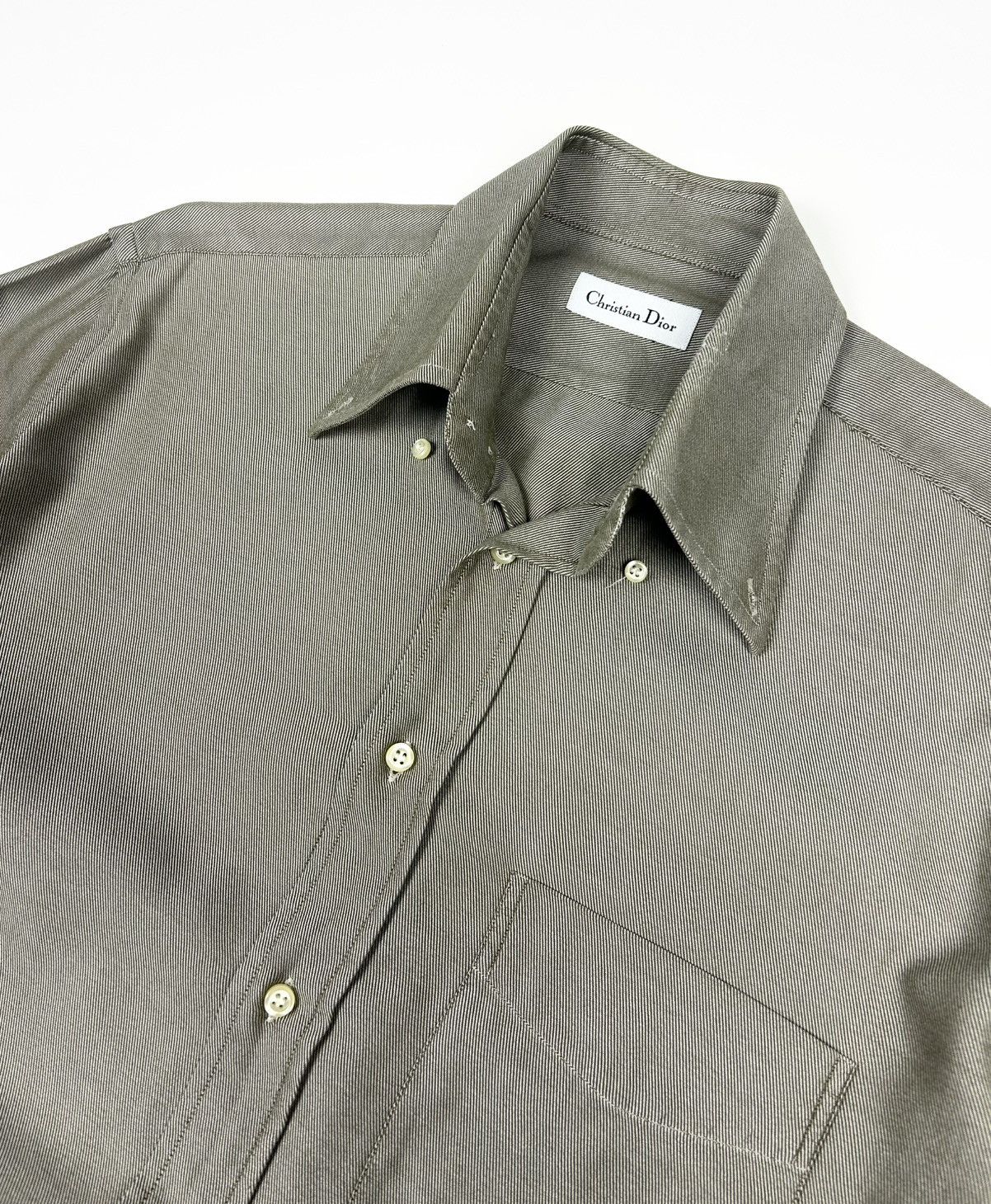 Christian Dior Monsieur Christian Dior Monsieur striped luxury shirt Size US XL / EU 56 / 4 - 6 Thumbnail