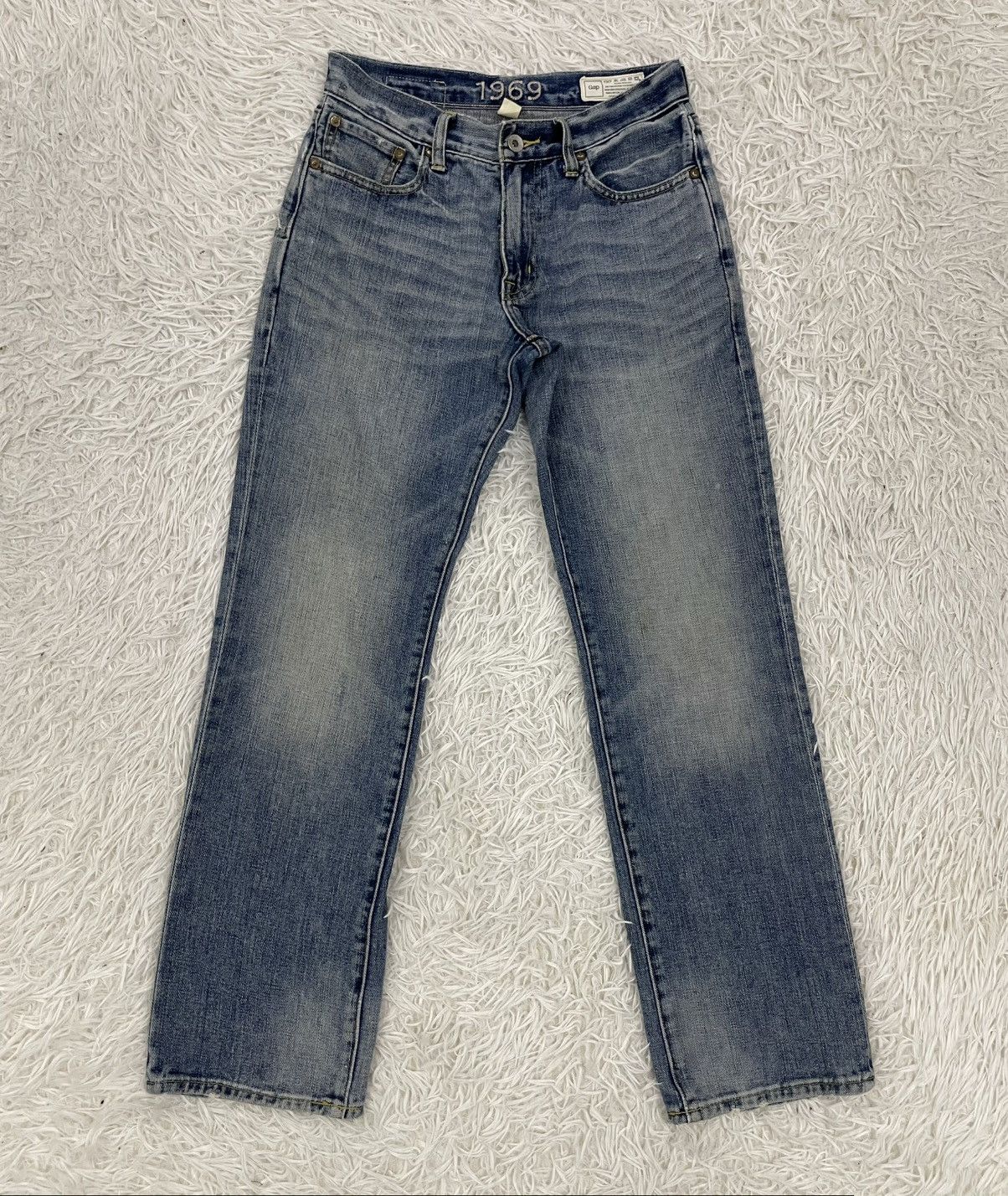 Gap Gap 1969 Regular Fit Straight Jeans Pant Size US 28 / EU 44 - 1 Thumbnail