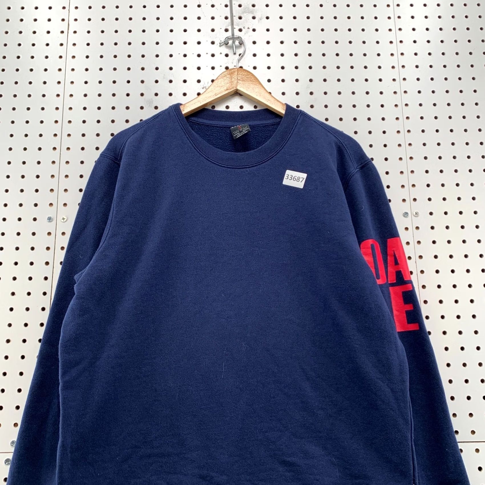 Oakley Oakley Shirt Mens L Blue Sweatshirt Red Spellout Long Sleeve Crewneck 23x28 Size US L / EU 52-54 / 3 - 5 Thumbnail