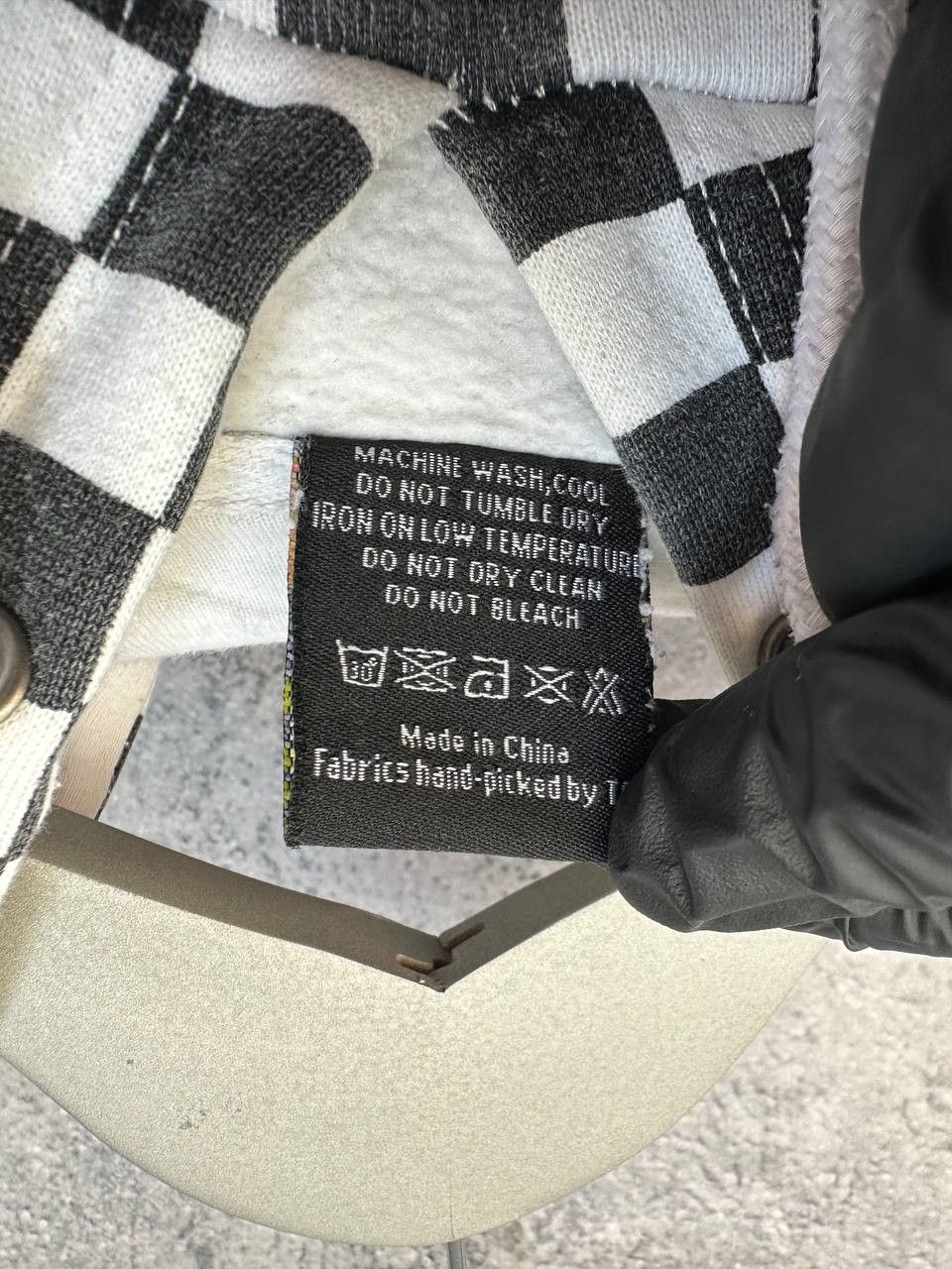 CHILDS × Vintage CHILDISH TGF Checkered Skater Hoodie Pre-2000 Size US S / EU 44-46 / 1 - 15 Thumbnail