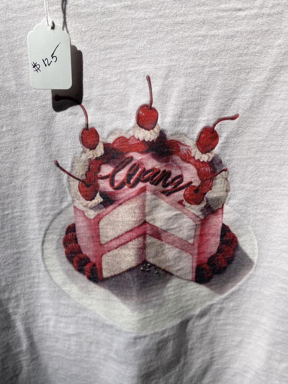 Alexander Wang Pink Alexander Wang Cake Graphic Print Long Sleeve Small Size US S / EU 44-46 / 1 - 4 Thumbnail
