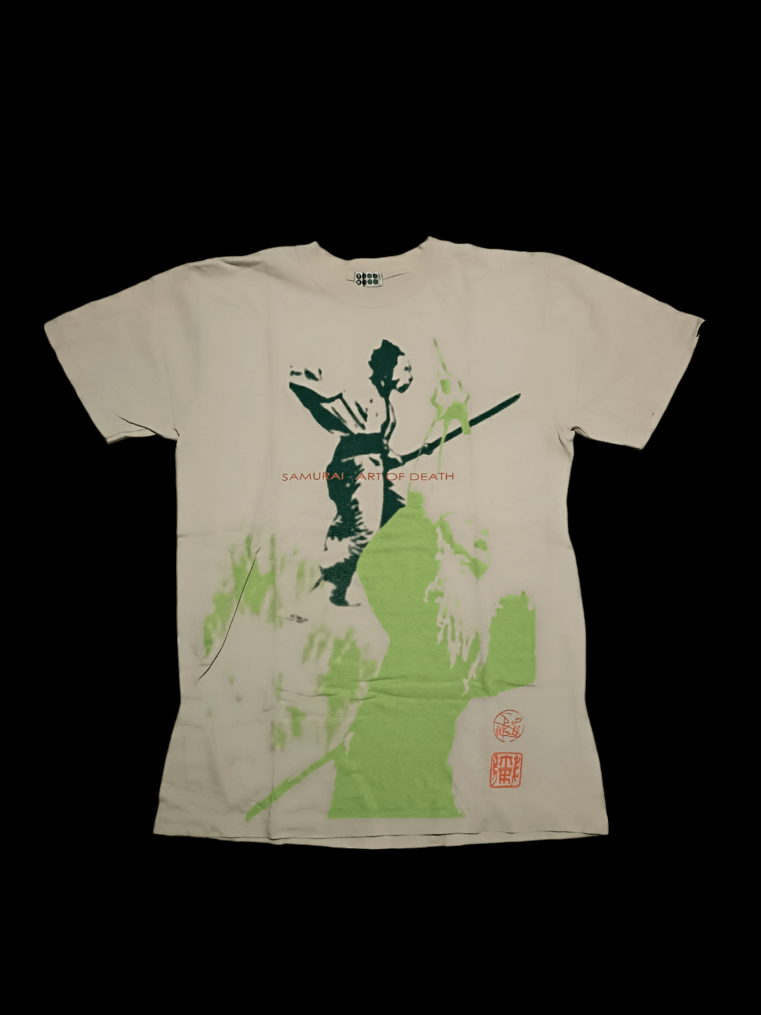 Japanese Brand × Takeo Kikuchi Japanese Art Of Death Samurai Warrior T-shirt Size US M / EU 48-50 / 2 - 1 Thumbnail