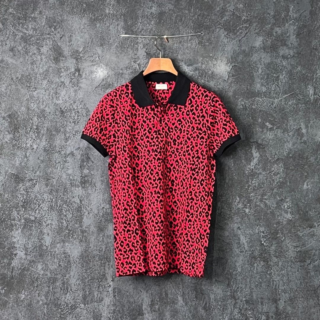 Saint Laurent Paris Saint Laurent Paris Cotton Polo s Men Size US S / EU 44-46 / 1 - 1 Thumbnail