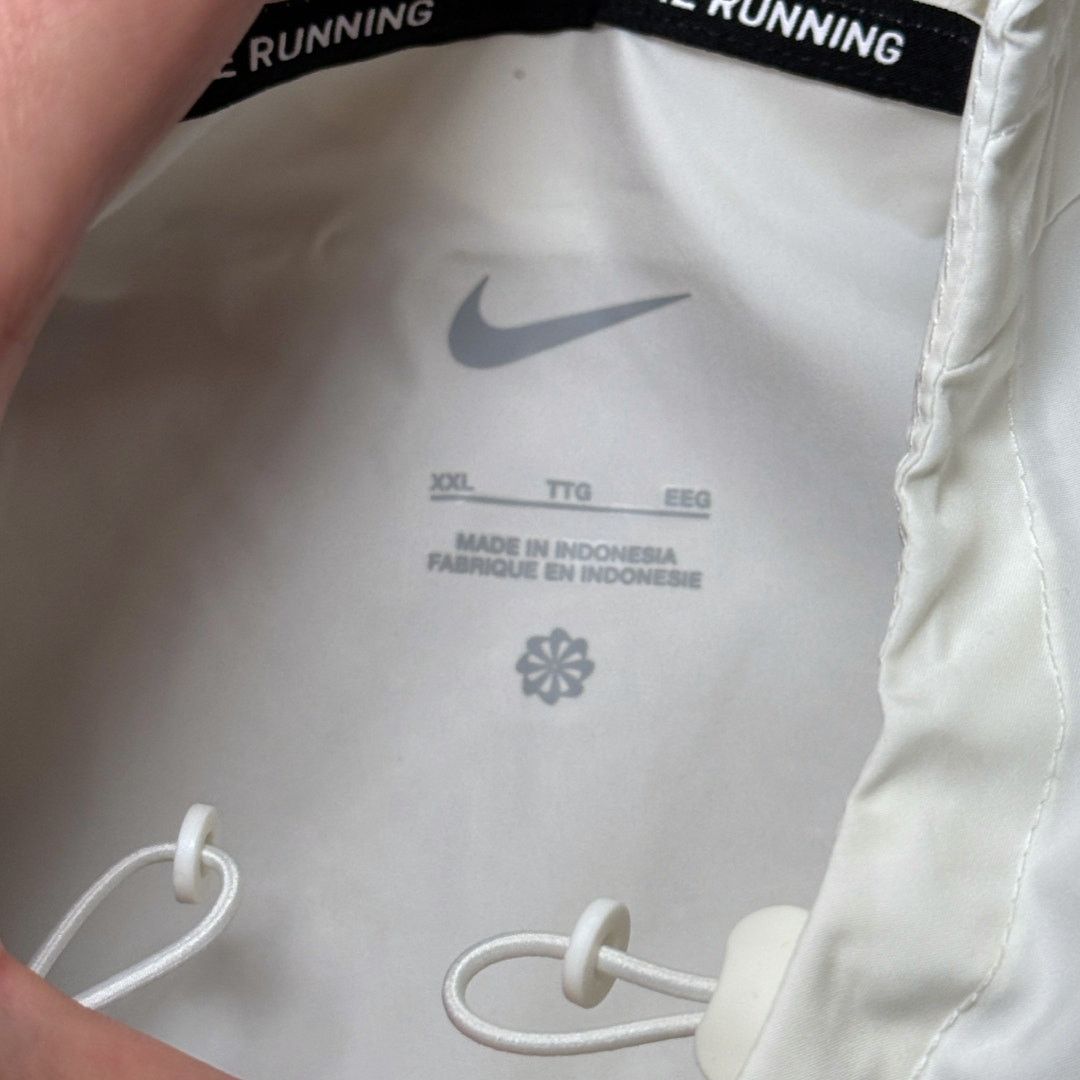 Nike Nike Miler Flash White Water-Repellent Jacket XXL Size US XXL / EU 58 / 5 - 5 Thumbnail