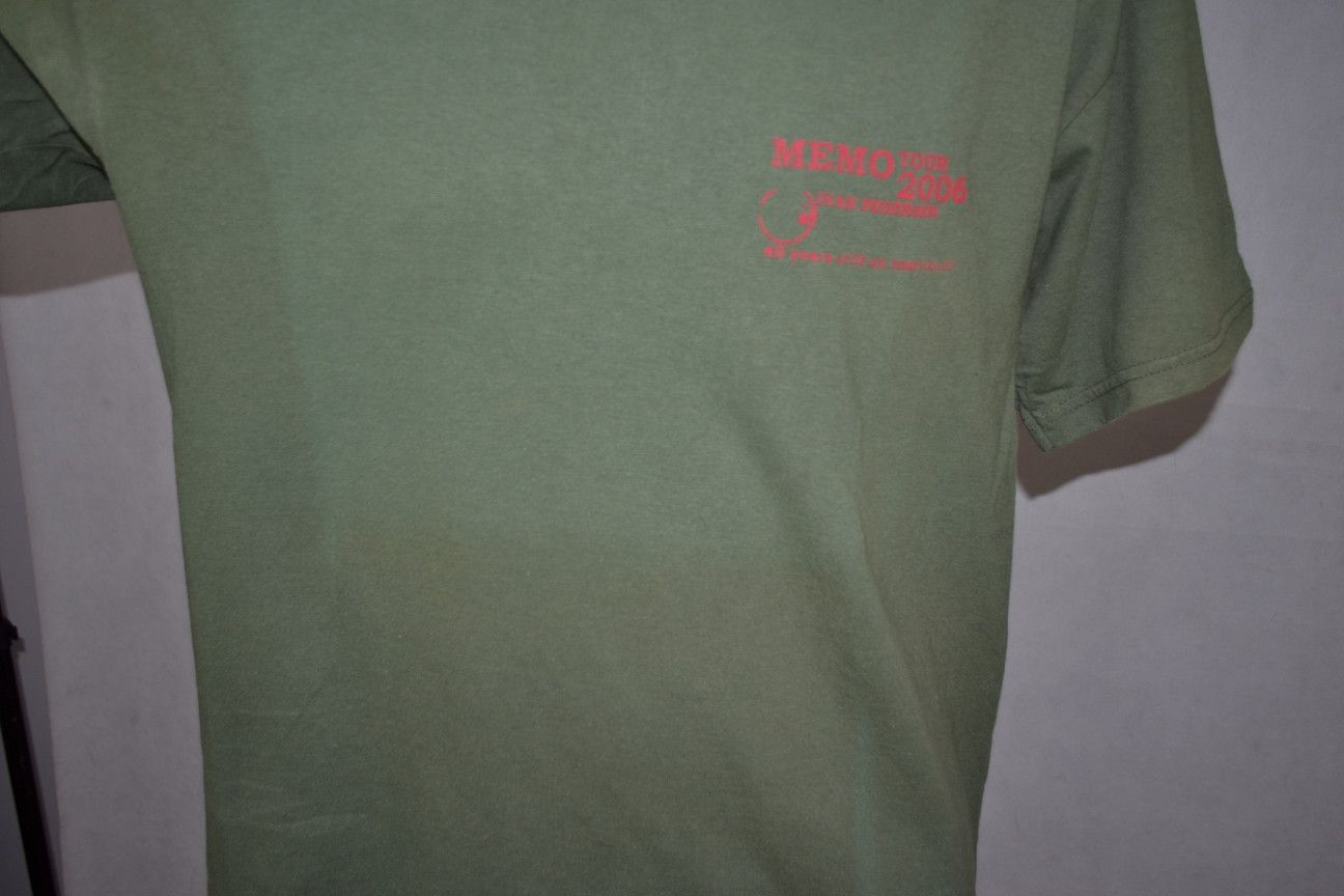 Band Tees × Vintage Vintage 2006 Ivan Pedersen MEMO TOUR rare CREW tee L Size US L / EU 52-54 / 3 - 4 Thumbnail