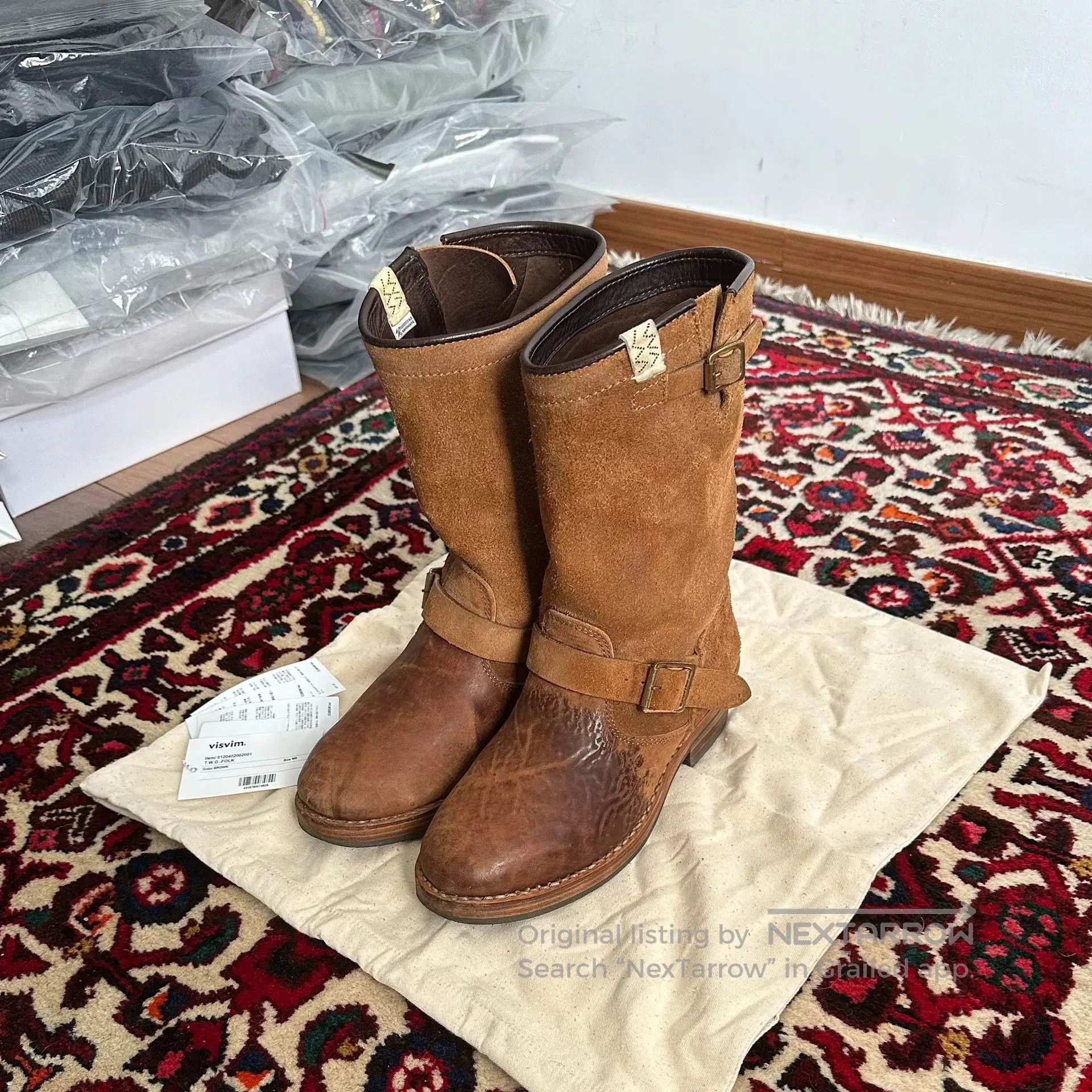 Visvim visvim t.w.o engineer boots size 8. Size US 8 / EU 41 - 2 Thumbnail