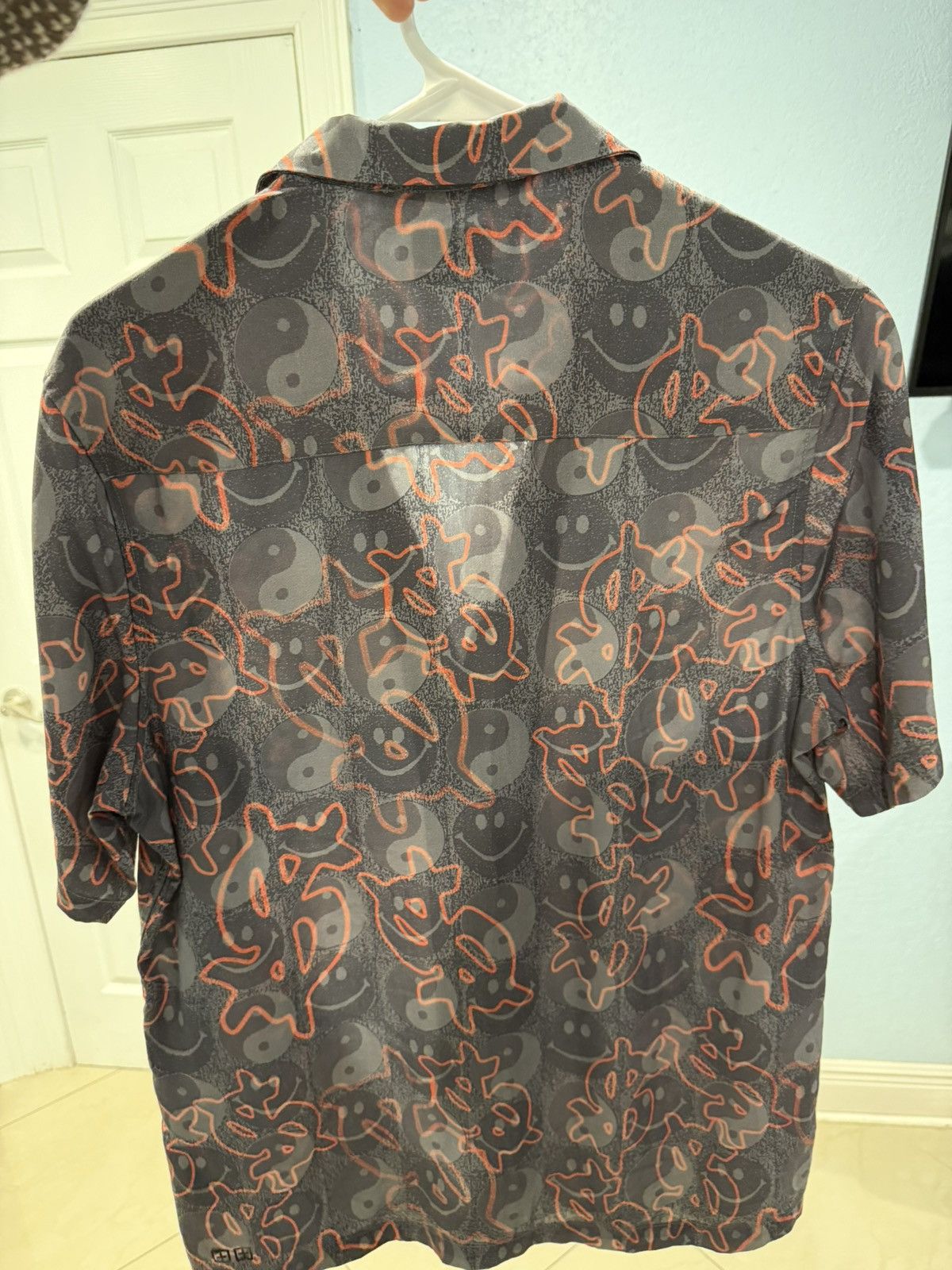 Ksubi Ksubi Graphic Print Short Sleeve Button Up – Size XS Size US XS / EU 42 / 0 - 2 Thumbnail