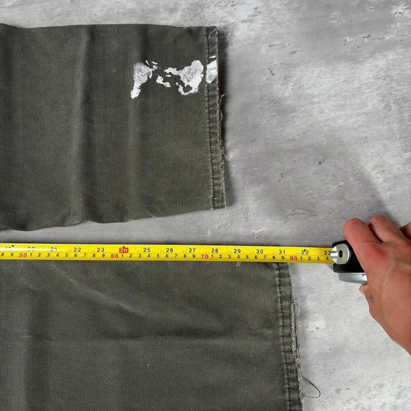 Dickies Y2K Olive Green Dickies Workwear Distressed Carpenter Pants Size US 40 / EU 56 - 7 Thumbnail