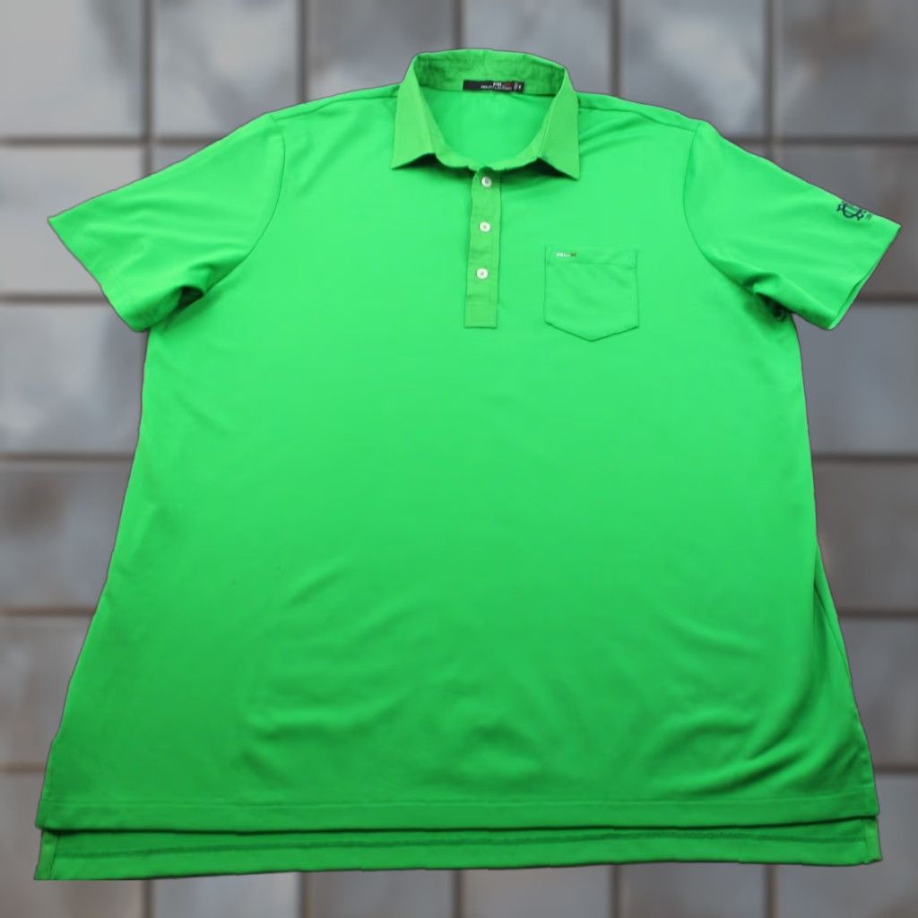 Ralph Lauren Ralph Lauren RLX Polo Shirt Mens XL Golf Performance Pocket Embroidered Green Polo Shirt RLX Golf Size US XL / EU 56 / 4 - 1 Thumbnail