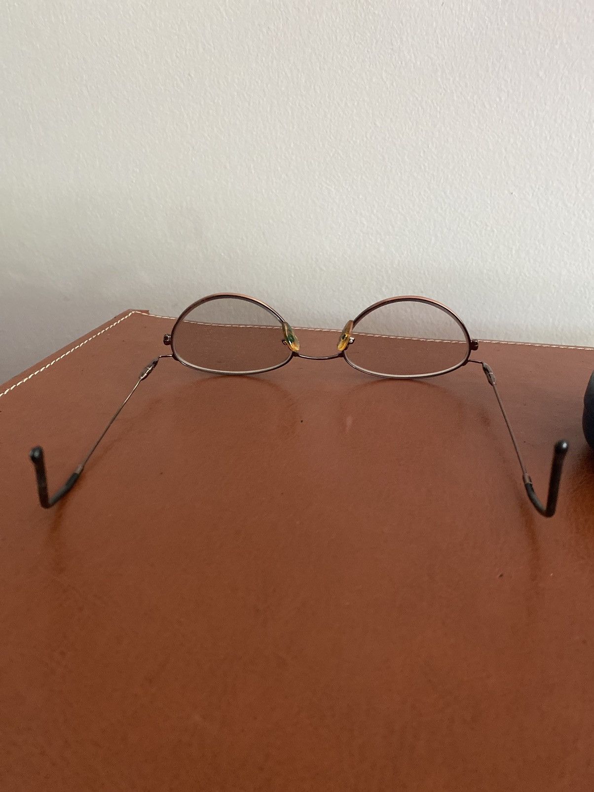 Other VINTAGE ROSE GOLD READING EYE GLASSES WITH CASE Size ONE SIZE - 4 Thumbnail