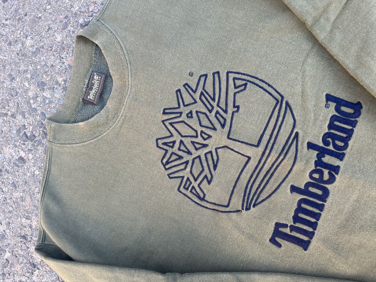 Timberland × Vintage Vintage Timberland big logo sweatshirt size L rare Size US L / EU 52-54 / 3 - 3 Thumbnail