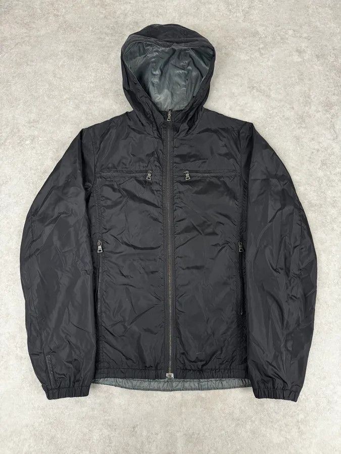 Prada AW2009 Prada Linea Rossa Black & Grey Reversible Jacket Size US M / EU 48-50 / 2 - 1 Thumbnail