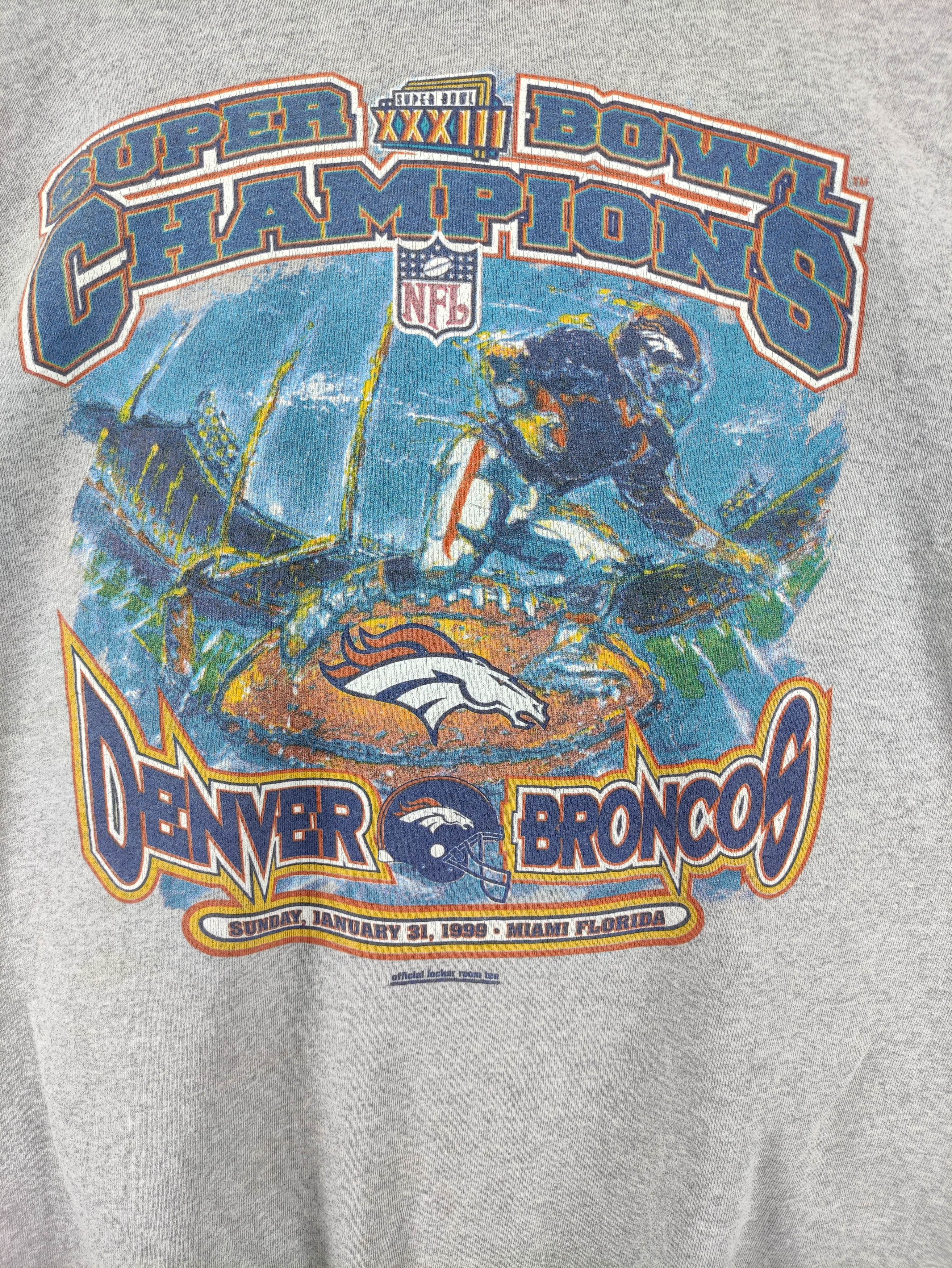 Starter Vintage Starter Denver Broncos Super Bowl Sweatshirt Size US XL / EU 56 / 4 - 6 Thumbnail