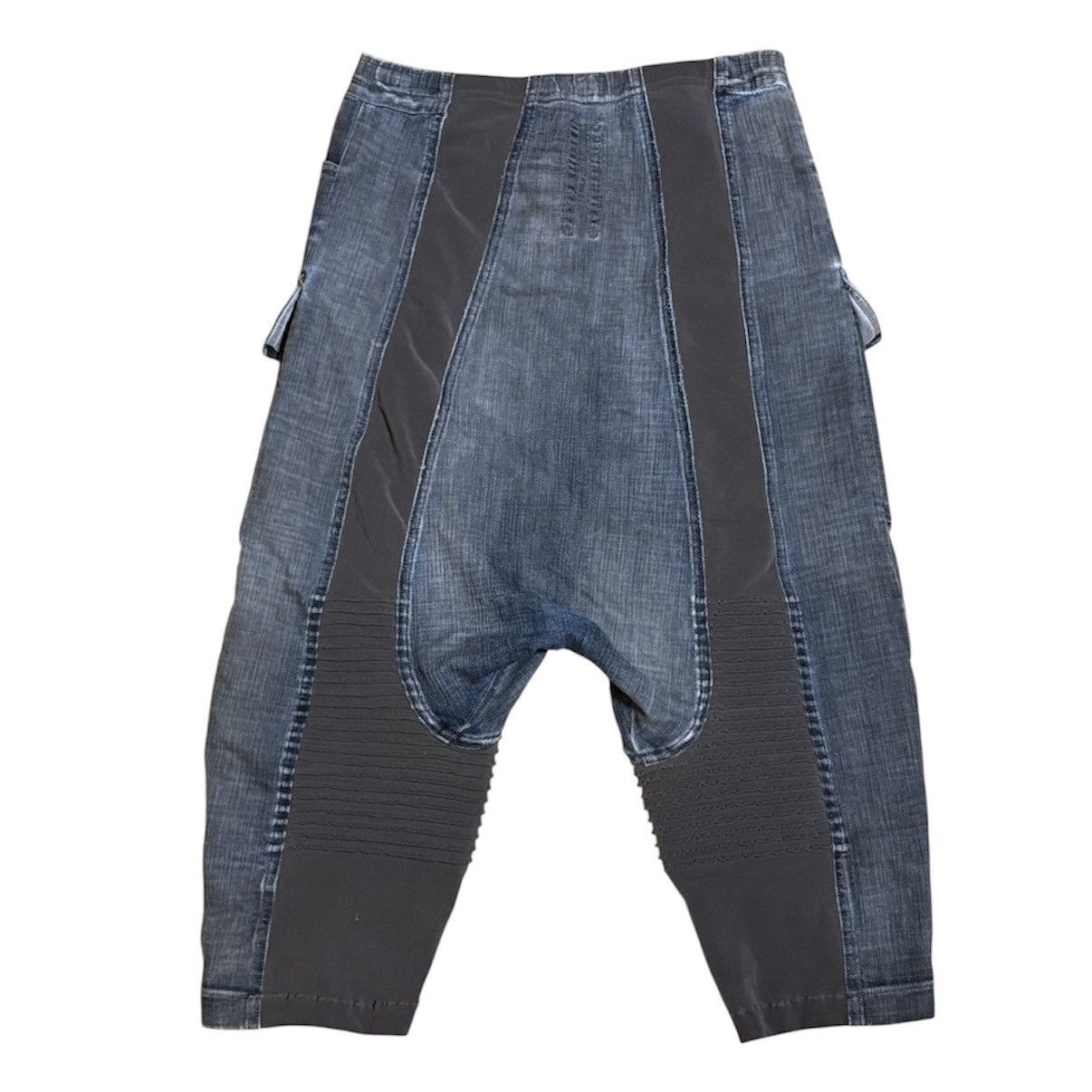 Rick Owens Drkshdw 2000s DRKSHDW OLMAR AND MIRTA MEMPHIS CARGO CROPPED TROUSERS Size US 31 - 7 Thumbnail
