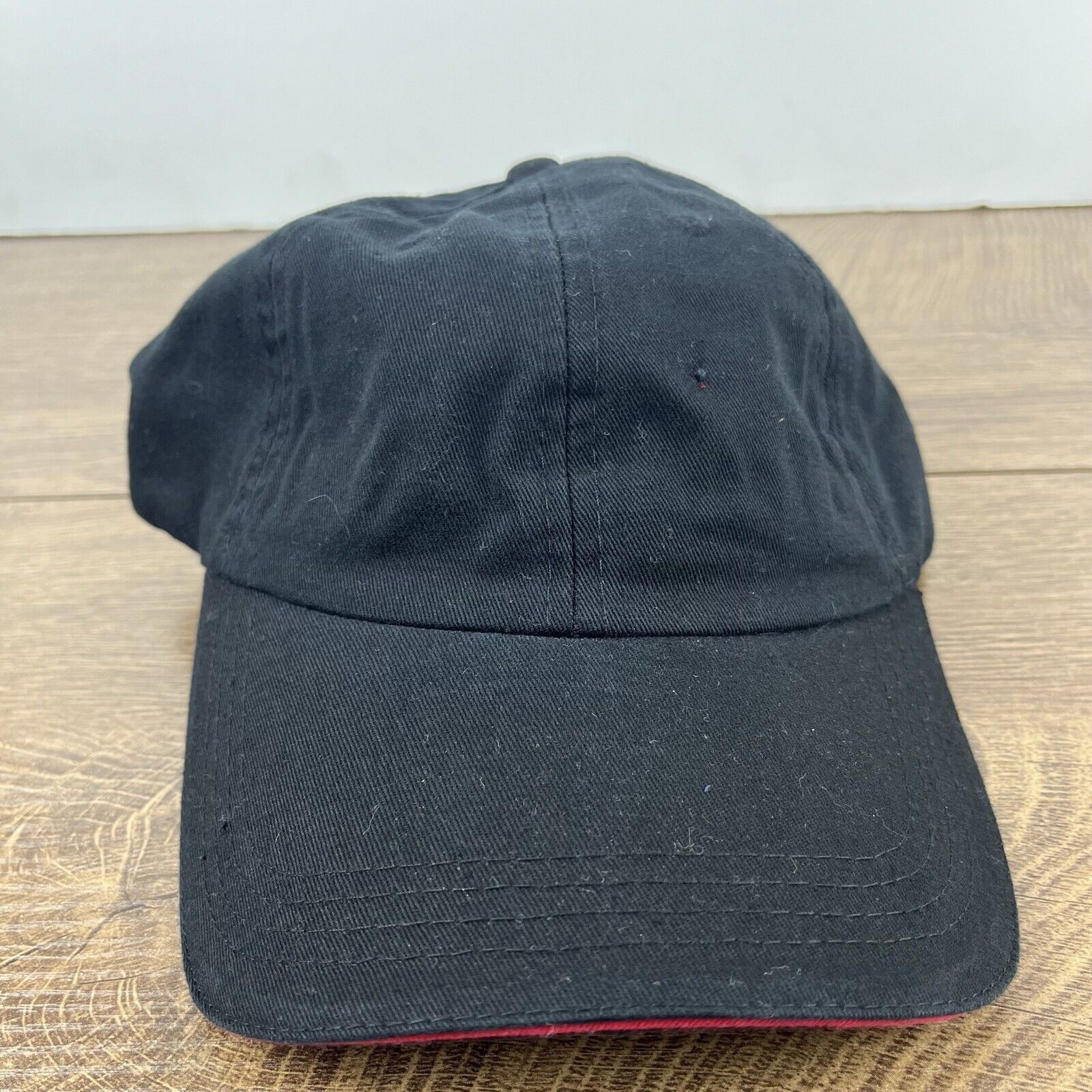 Other Plain Black Baseball Hat Black Adjustable Hat Black Adult Si Size ONE SIZE - 2 Thumbnail
