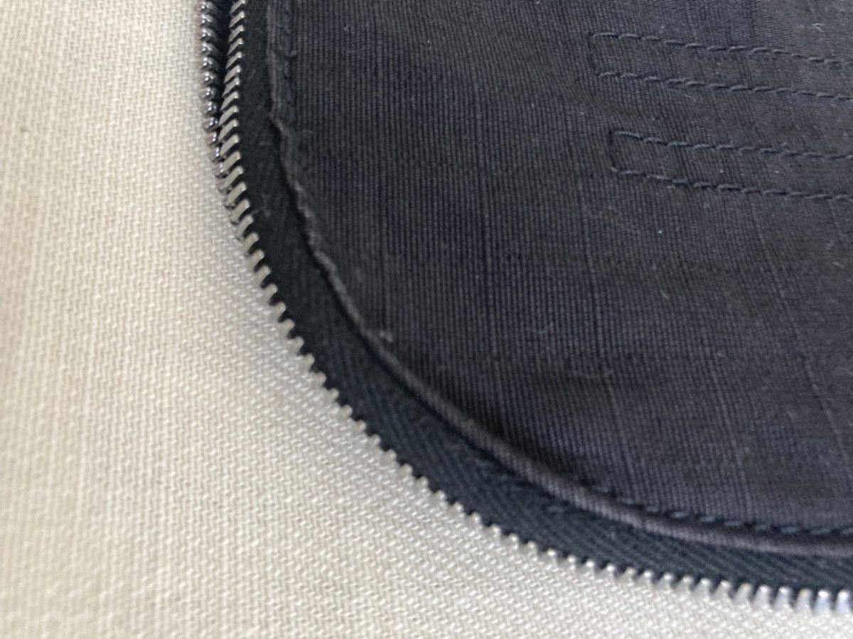Rick Owens Rick Owens DRKSHDW Black Cotton Ripstop Phone Holder Pouch Size ONE SIZE - 6 Thumbnail