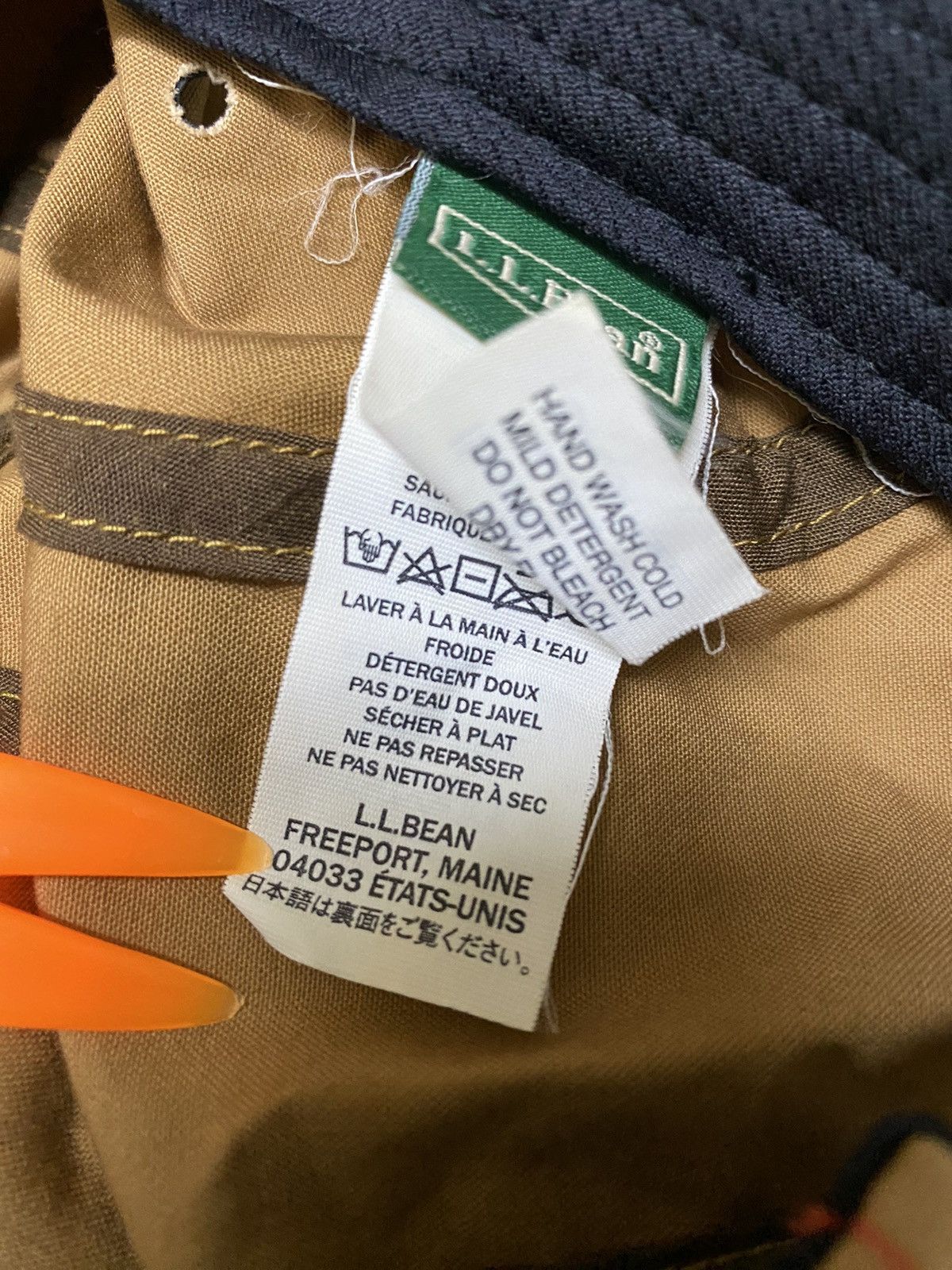 L.L. Bean × Vintage L.L BEANS VINTAGE 5 PANEL OUTDOOR HAT Size ONE SIZE - 6 Thumbnail