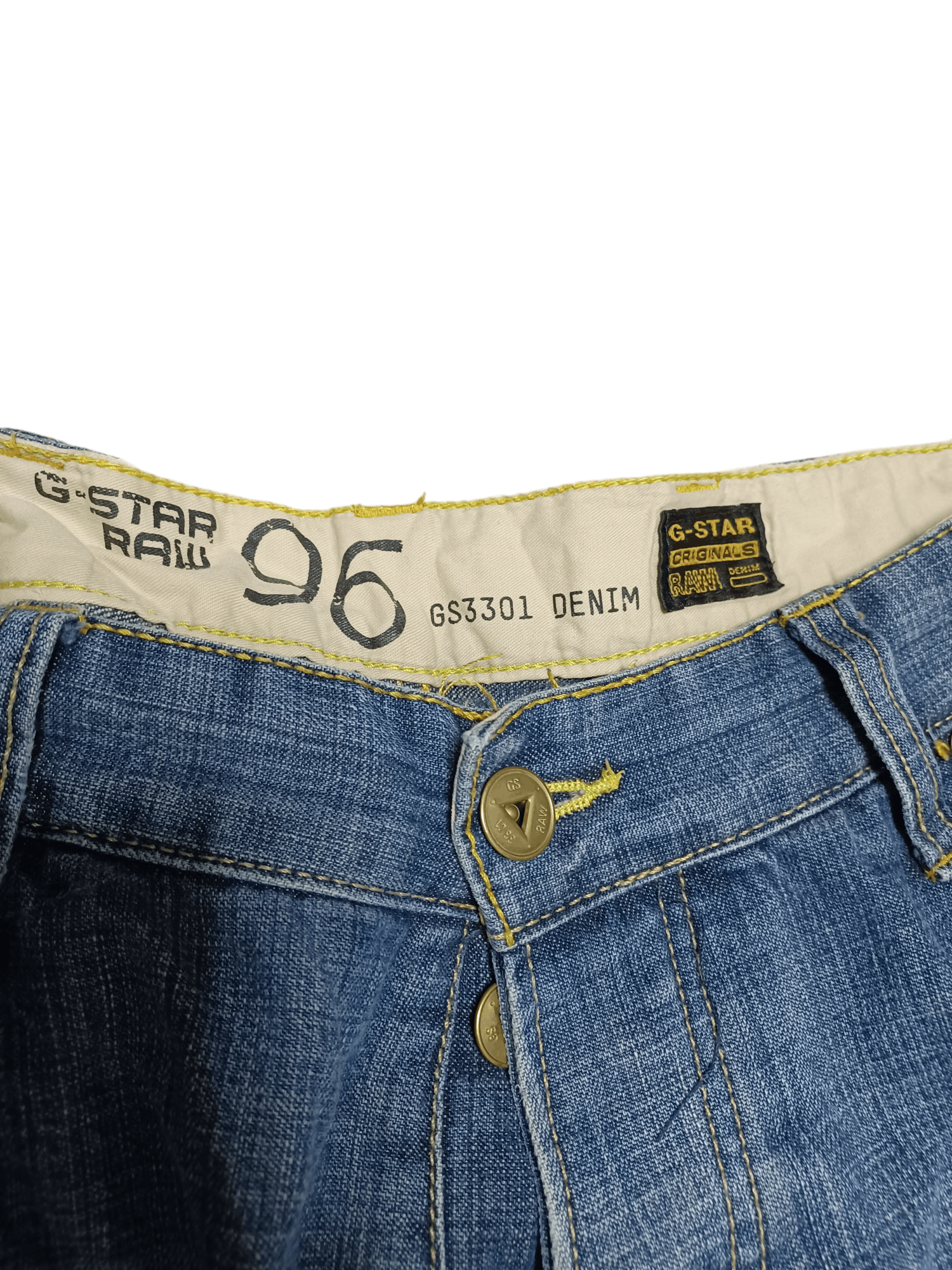 G-Star G STAR RAW DOUBLEKNEE WORKWEAR AVANTGARDE W36 L34 JEANS Size US 36 / EU 52 - 4 Thumbnail
