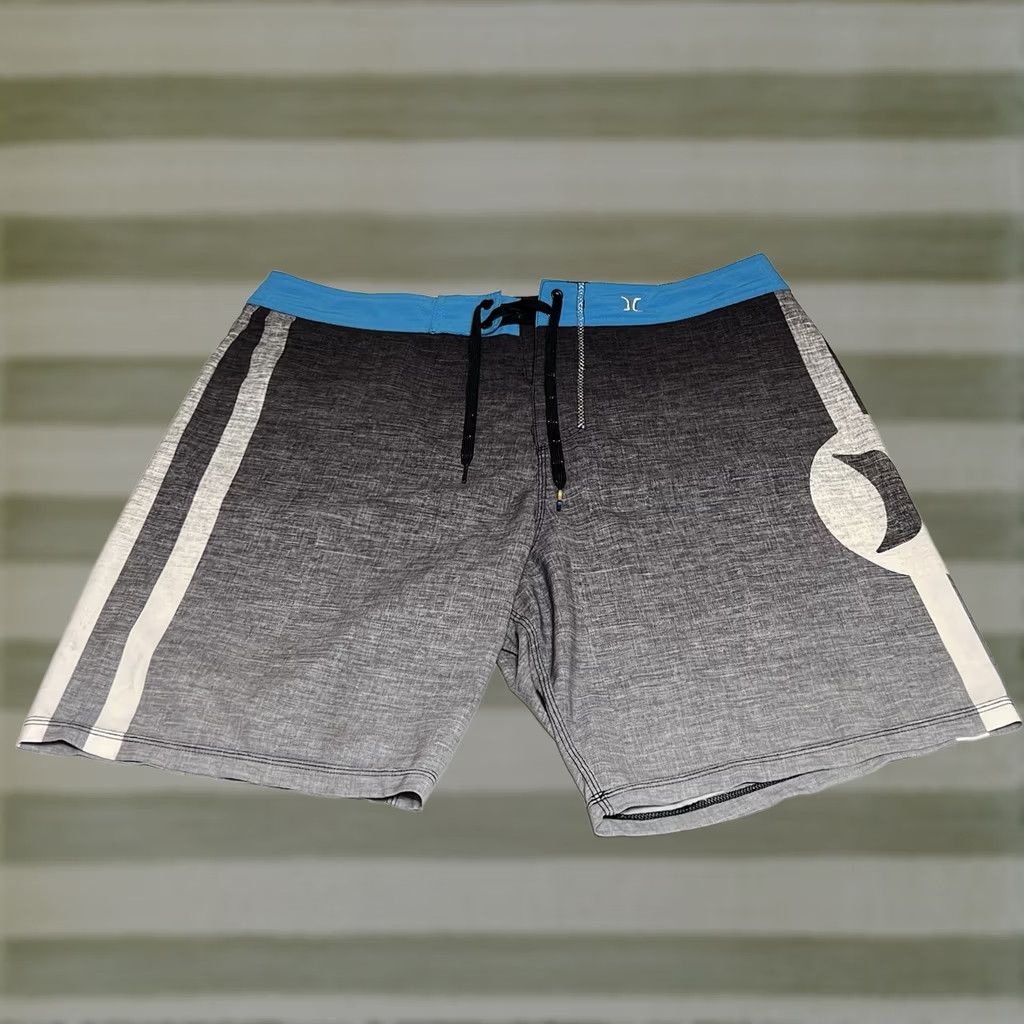Hurley Hurley Phantom Board Shorts Mens 36 Swim Trunks Surf Pocket Lightweight Gray Size US 36 / EU 52 - 1 Thumbnail