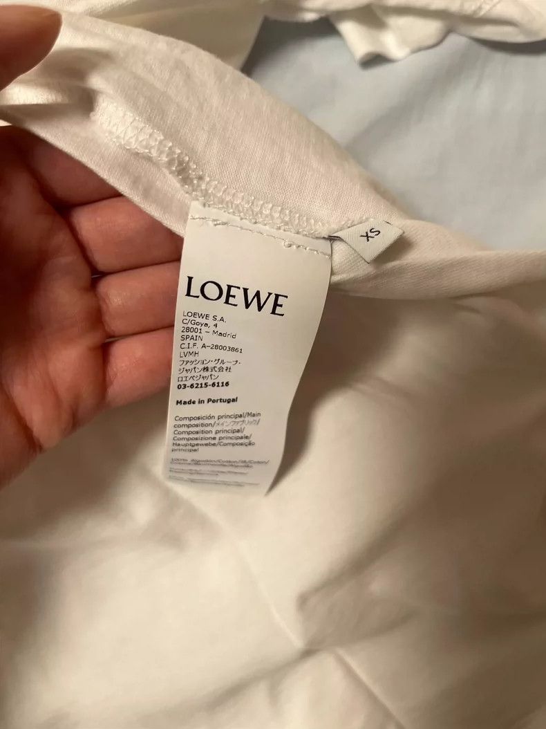 Loewe loewe White short sleeve 2505-Nextarrow Size US XS / EU 42 / 0 - 3 Thumbnail