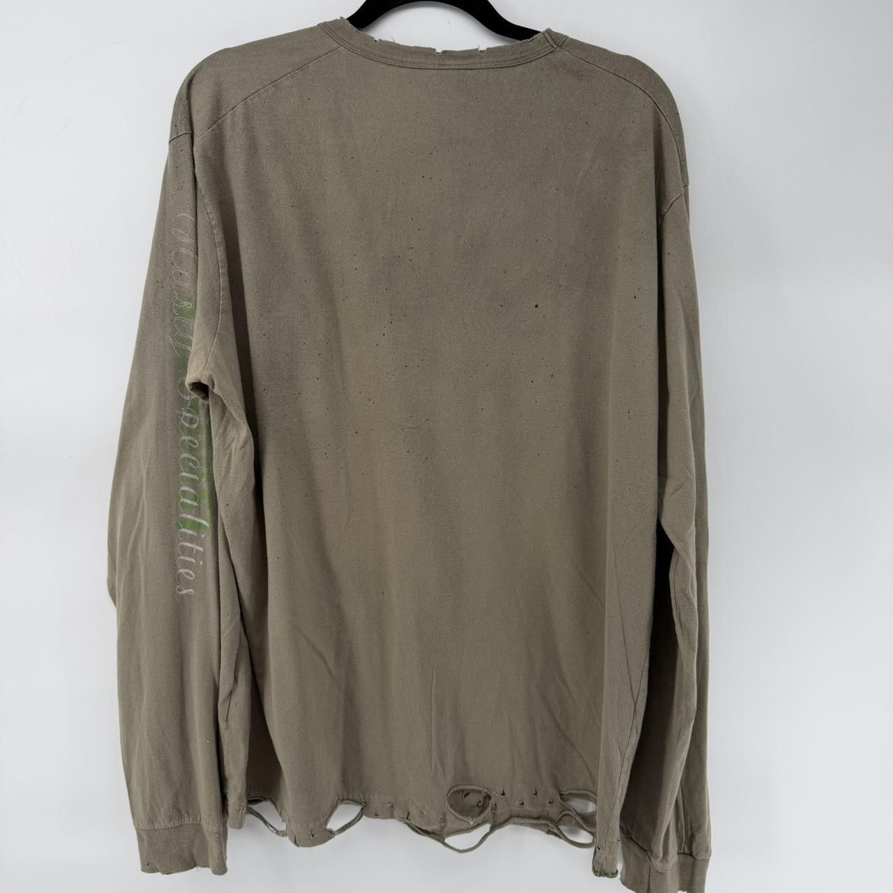Diesel VTG Diesel Distressed Long Sleeve Shirt XXL Grunge Y2K Rare Size US XXL / EU 58 / 5 - 5 Thumbnail