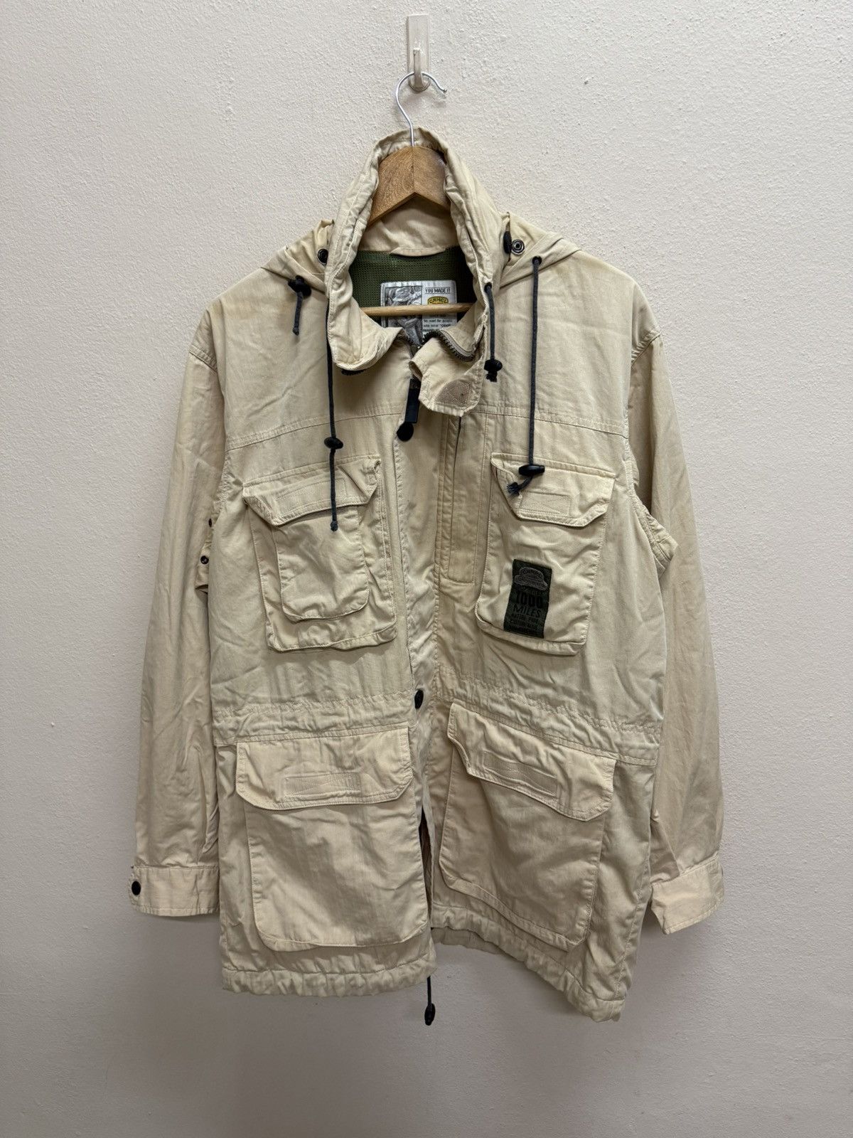 Camel Camel Trophy Advanture Wear Cargo Hunting Jacket Hoodie Size US L / EU 52-54 / 3 - 15 Thumbnail