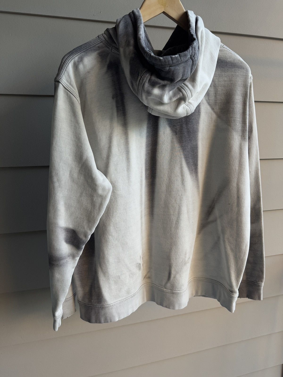 Vintage Thrashed Sun Faded Nike Hoodie Distressed Band Erd grunge Size US XL / EU 56 / 4 - 6 Thumbnail