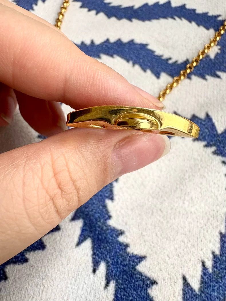 Vivienne Westwood Vivienne Westwood Vintage yellow-green enamel real one nec Size ONE SIZE - 7 Thumbnail